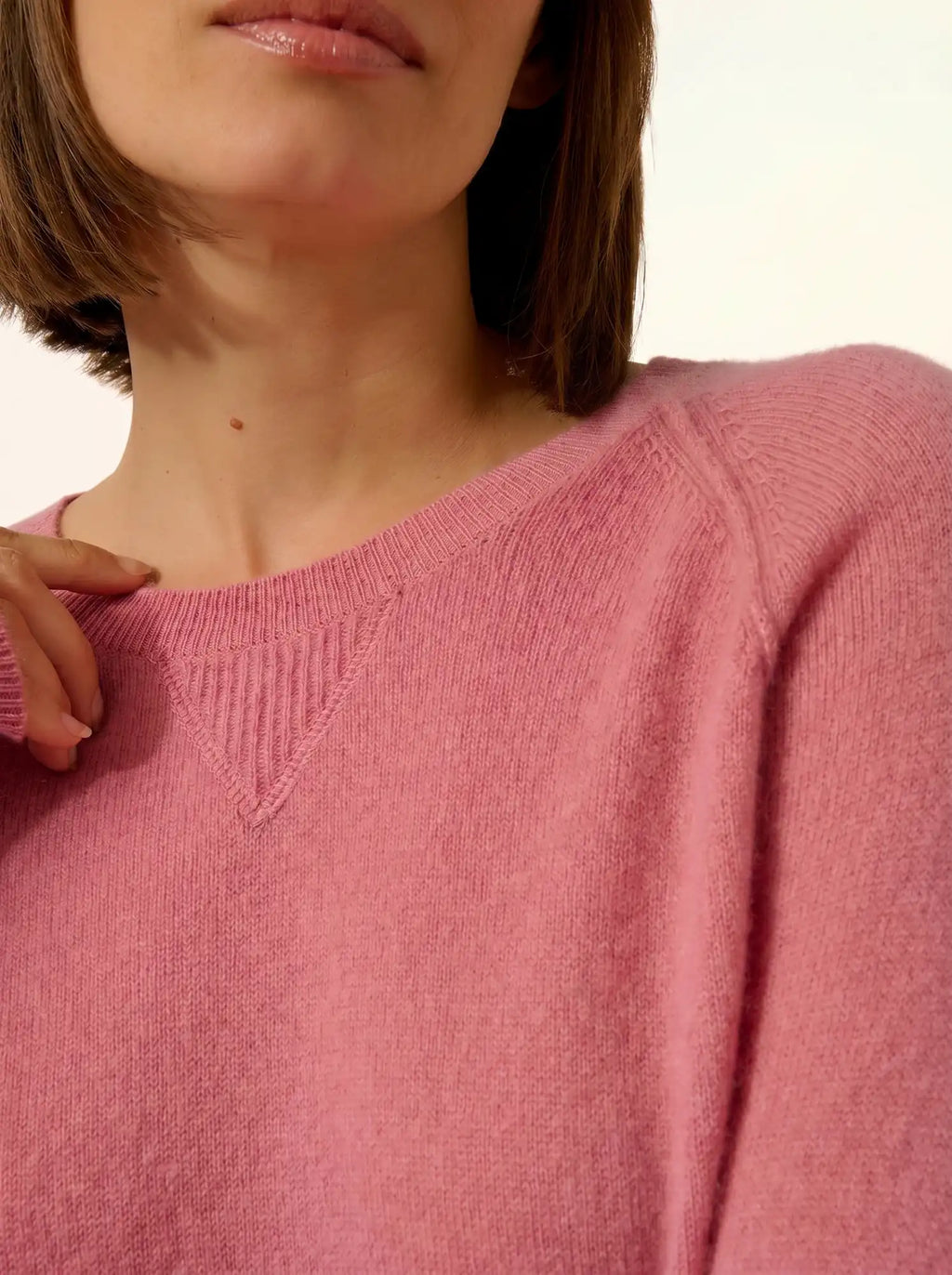 HELEN pullover rundhalsausschnitt pétale