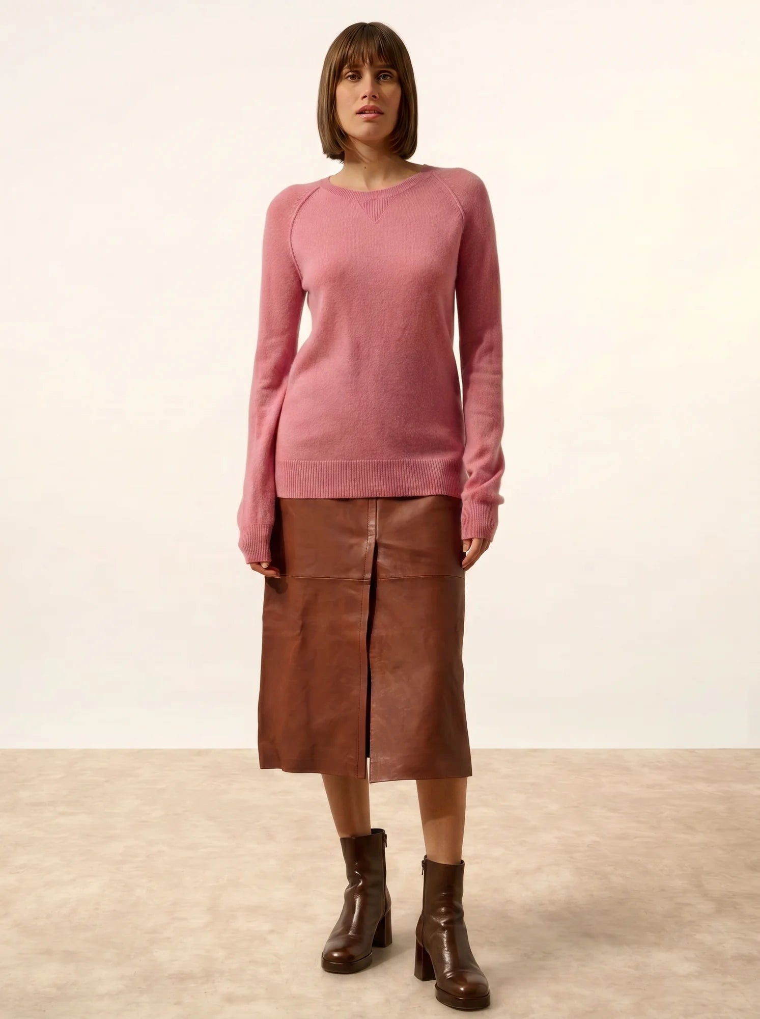 HELEN pullover rundhalsausschnitt pétale