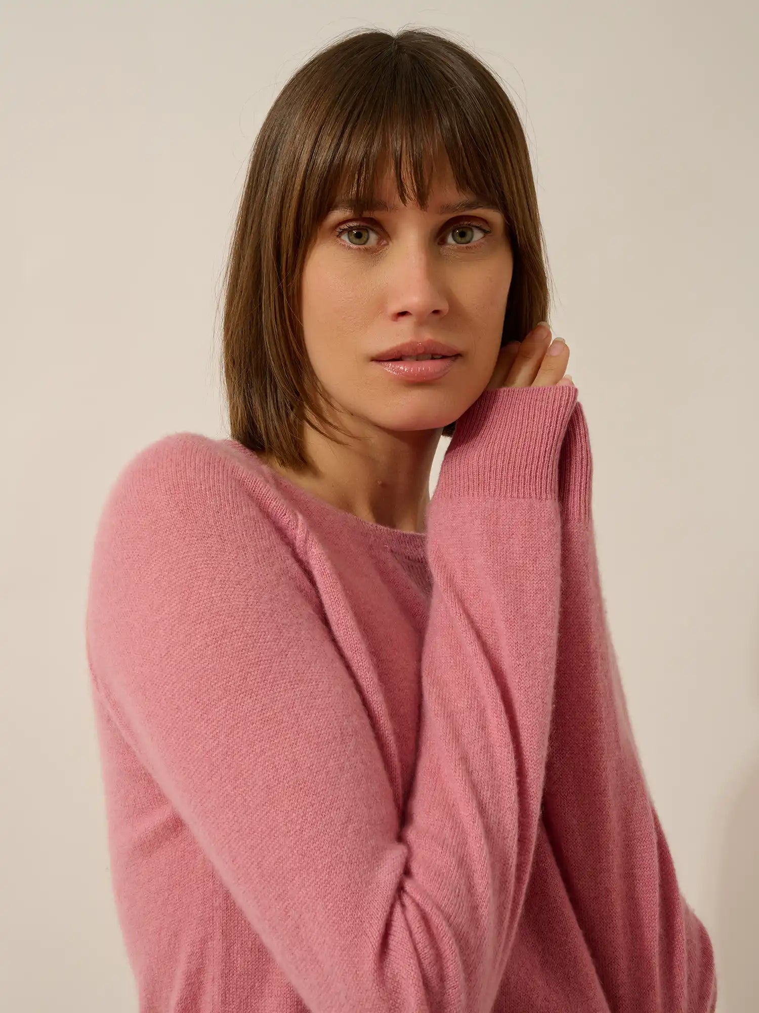 HELEN pullover rundhalsausschnitt pétale