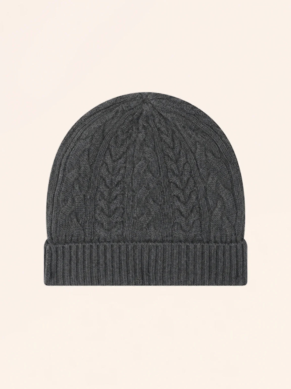 CLEO bonnet 4 fils anthracite chiné