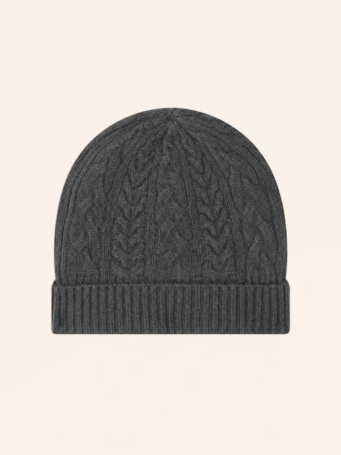 CLEO bonnet 4 fils anthracite chiné