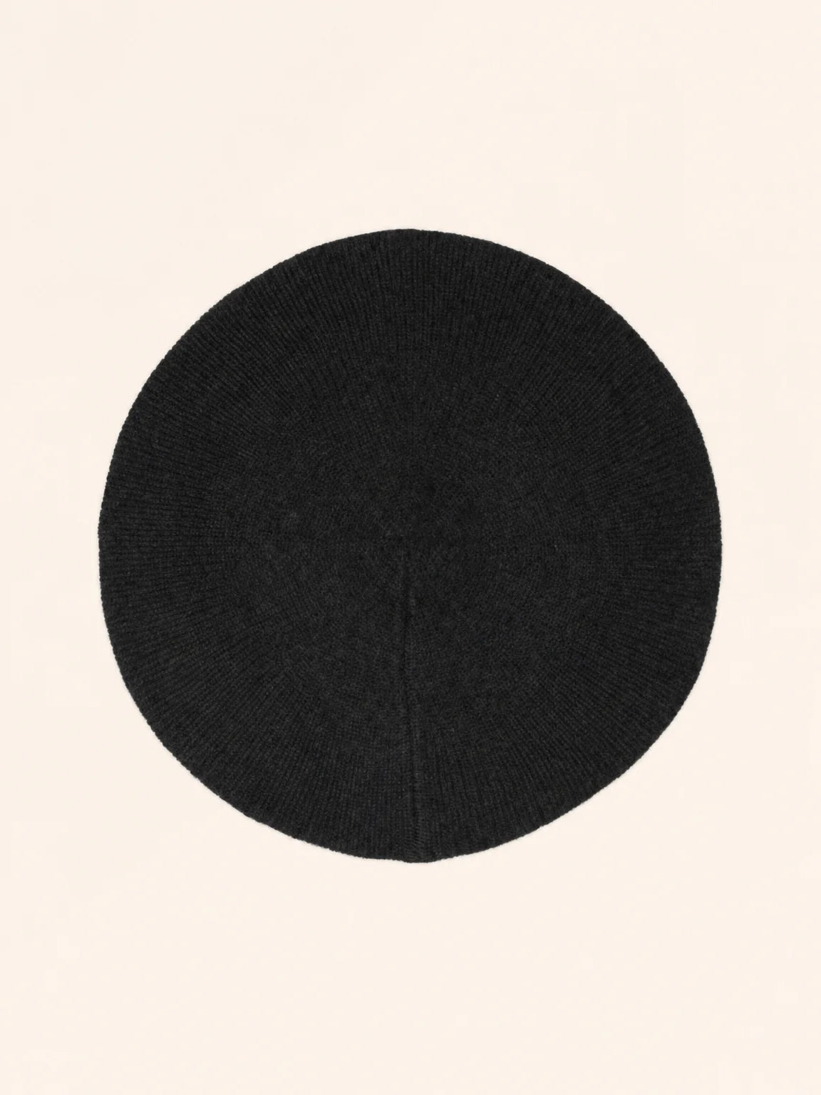 PARIS baskenmütze 4-fädig schwarz