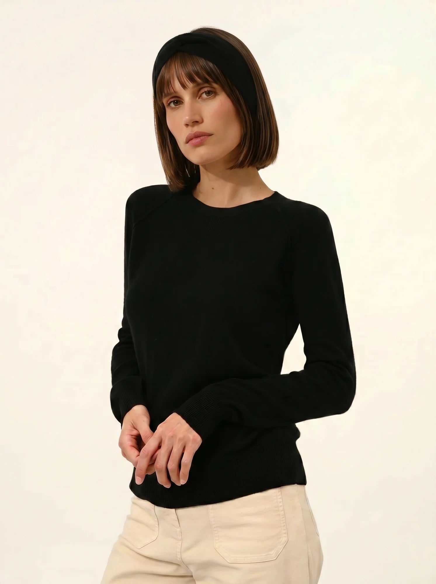 NAMAD bandeau 4 fils noir
