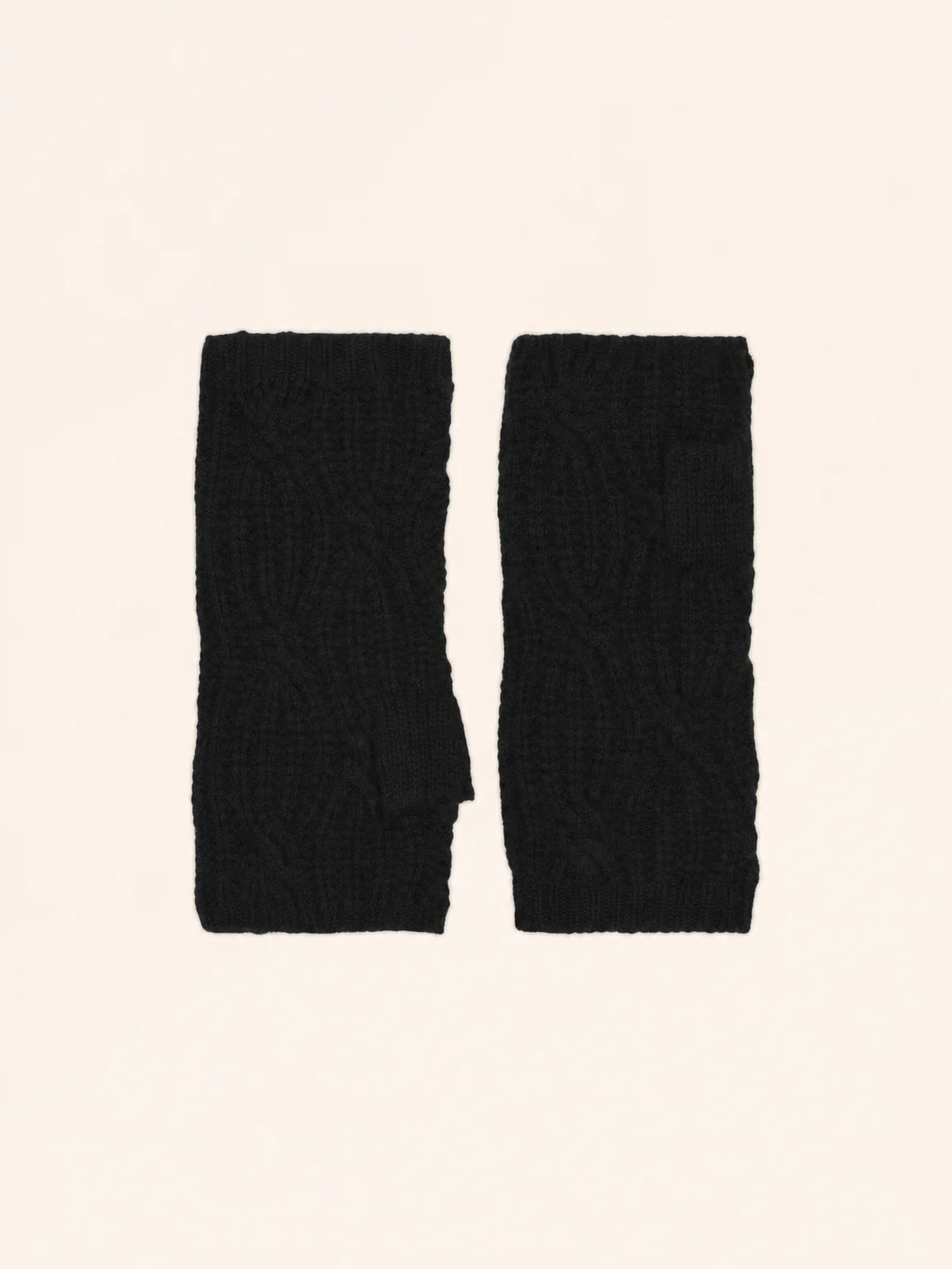 BALE fingerlose handschuhe 6-fädig schwarz