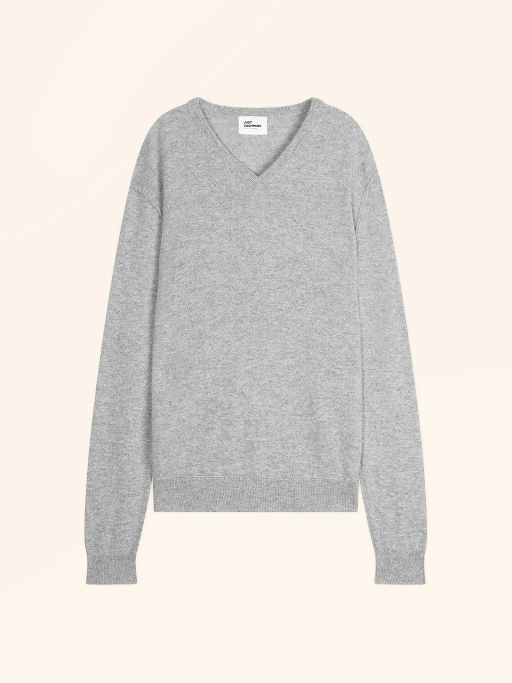 TOM pullover v-ausschnitt wolke meliert