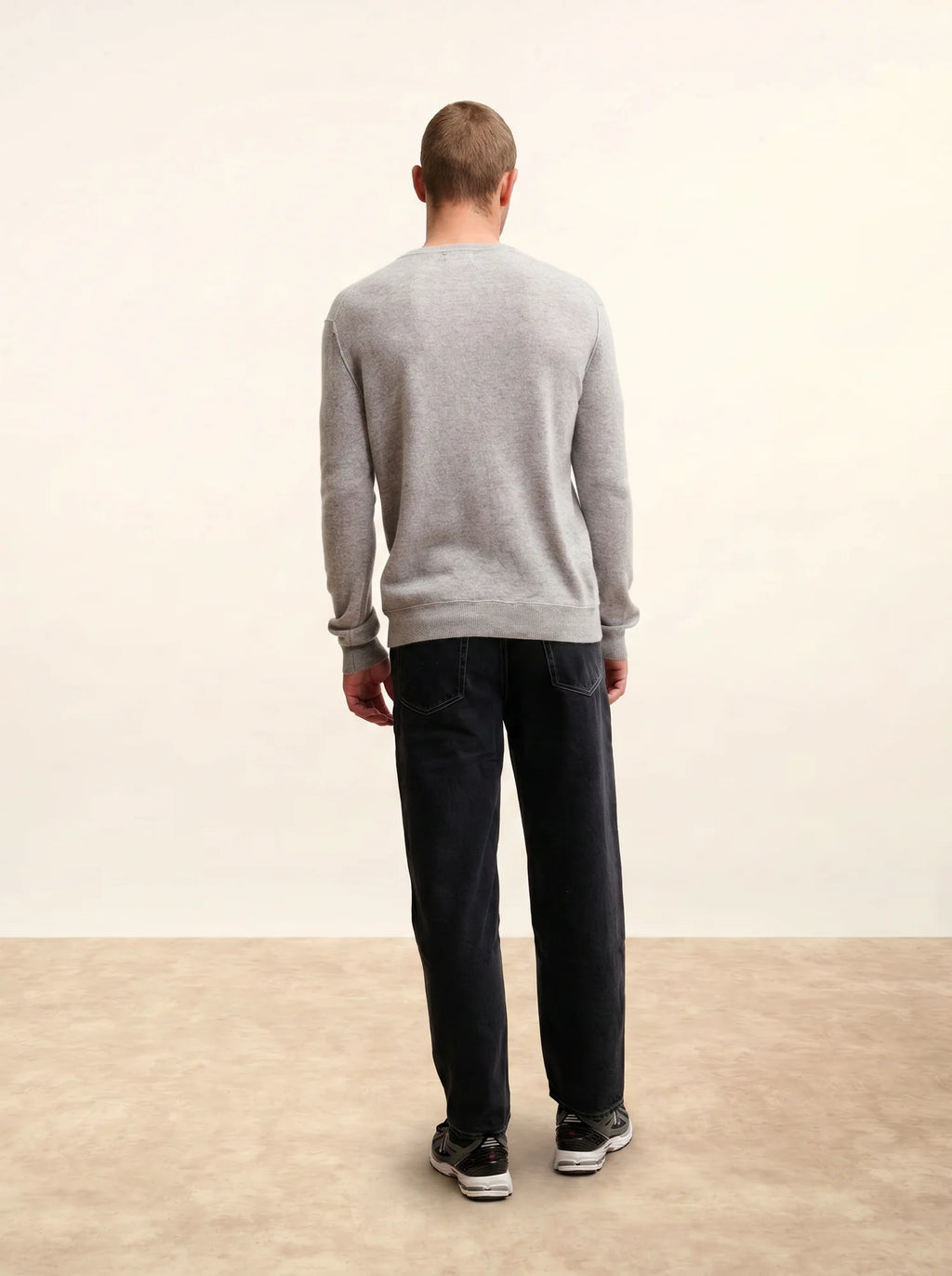 TOM pullover v-ausschnitt wolke meliert