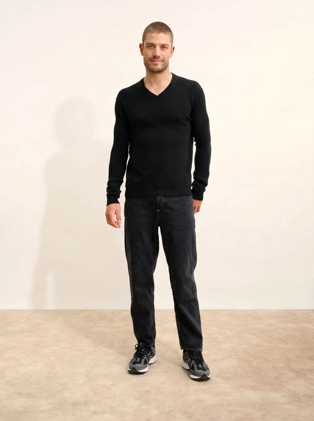 TOM pullover v-ausschnitt schwarz