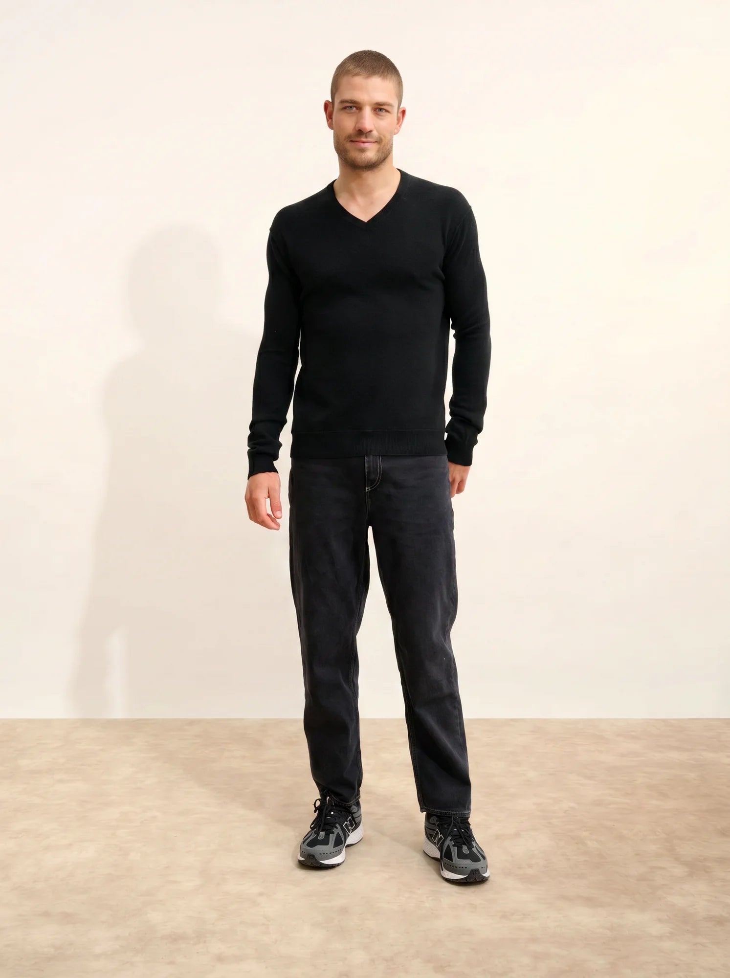 TOM pullover v-ausschnitt schwarz