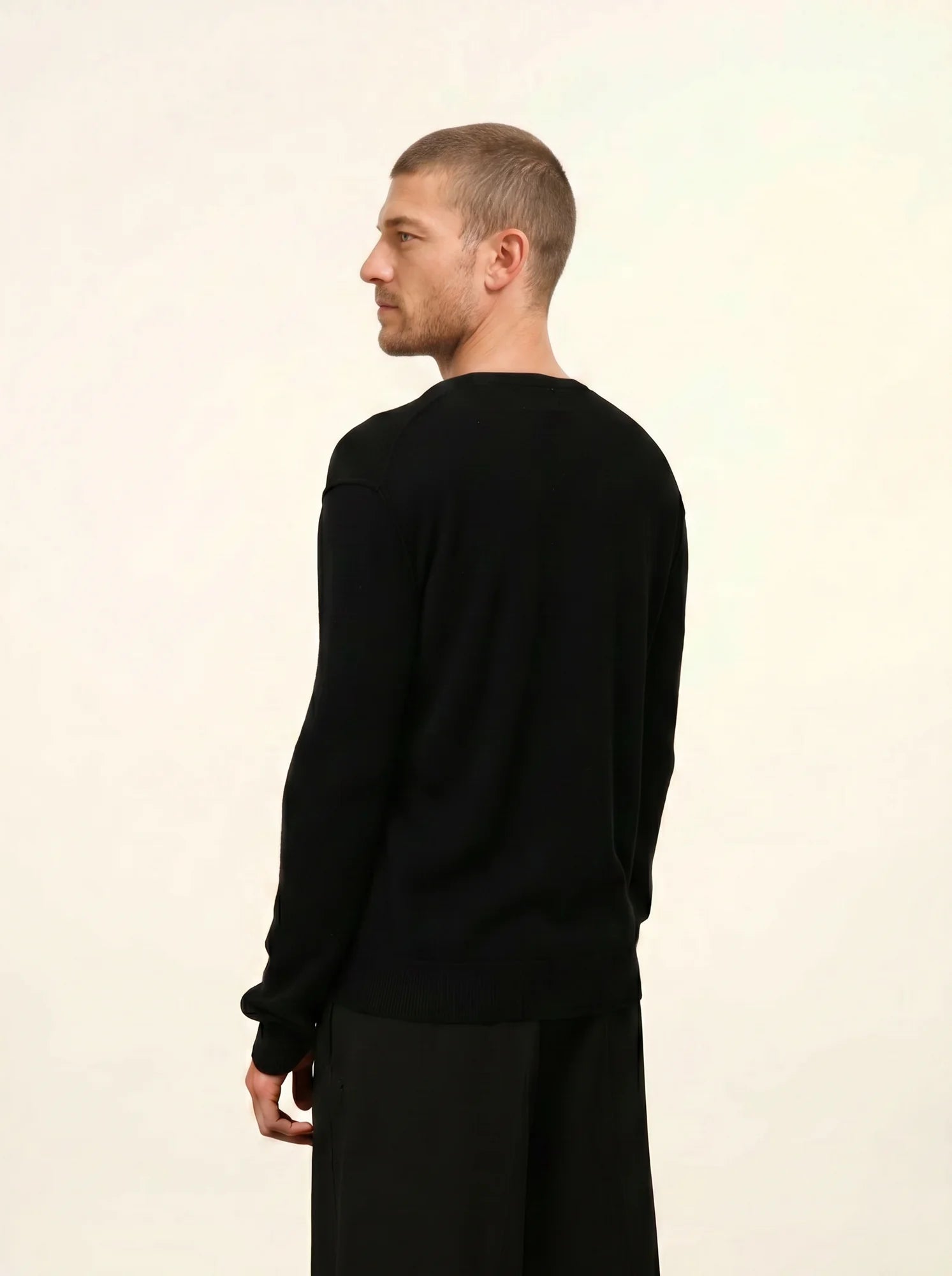 TOM pullover v-ausschnitt schwarz