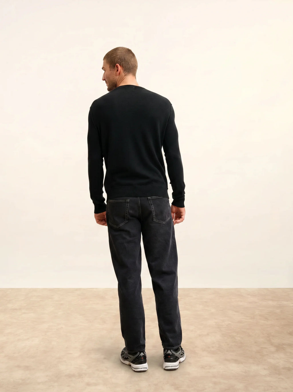 TOM pullover v-ausschnitt schwarz