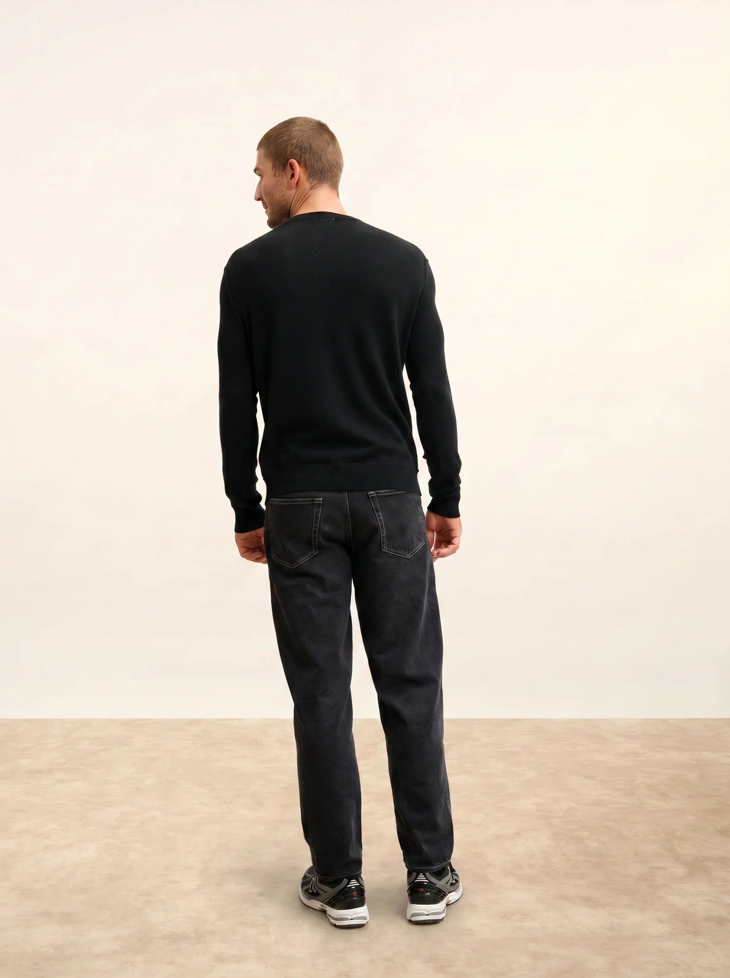 TOM pullover v-ausschnitt schwarz