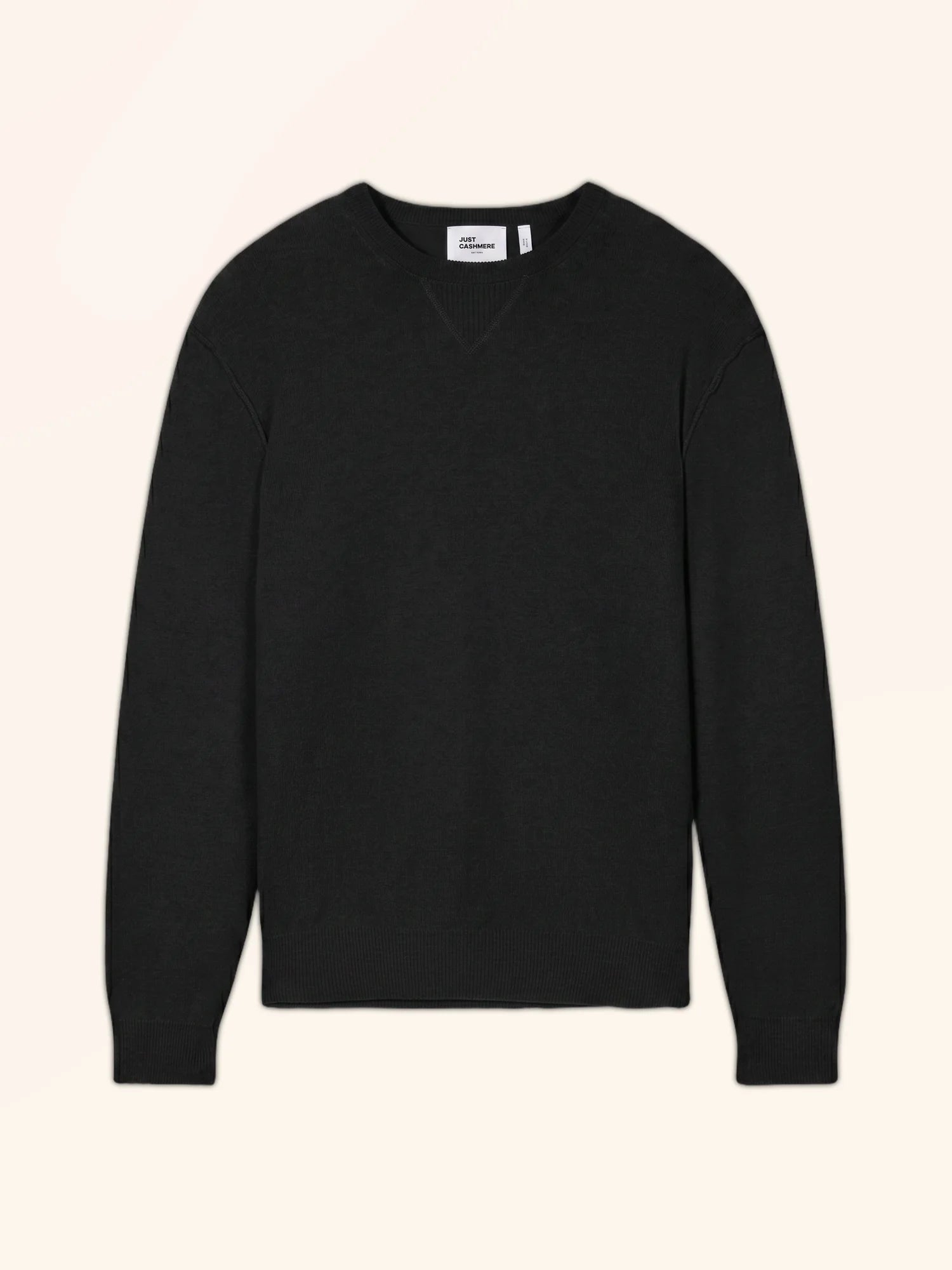 NOE pullover rundhalsausschnitt schwarz