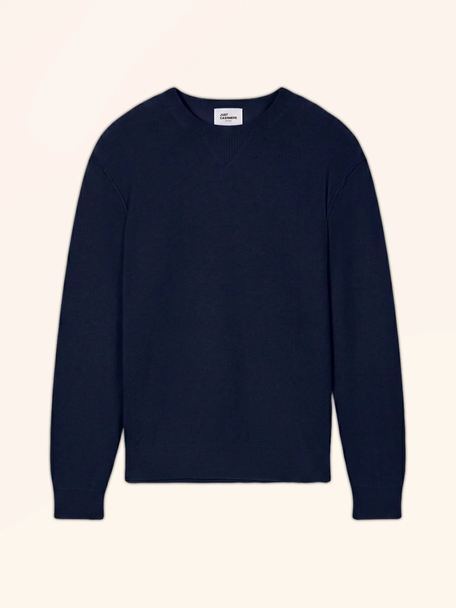 NOE pullover rundhalsausschnitt marineblau