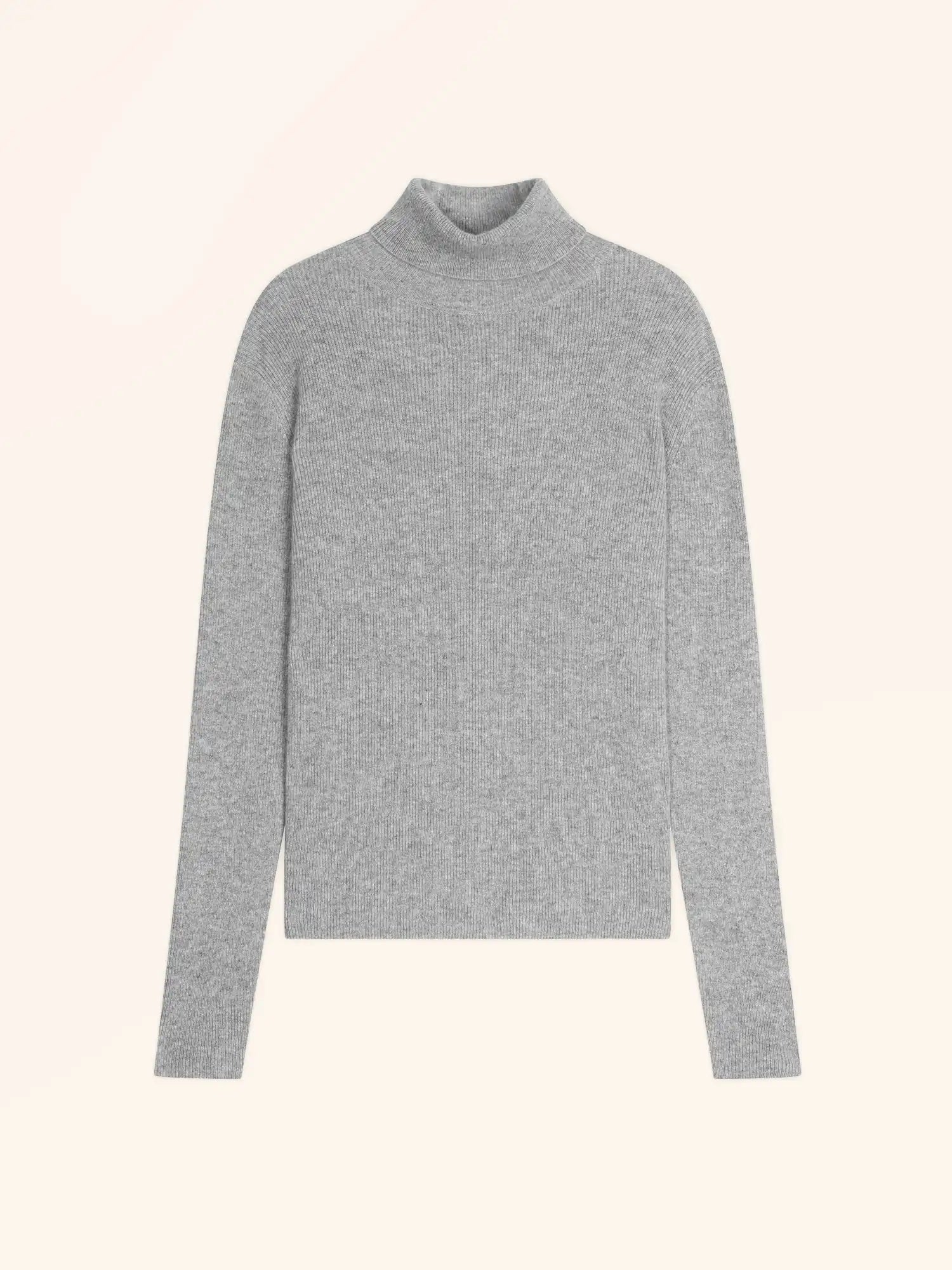 LANAIS pull col roulé nuage chiné