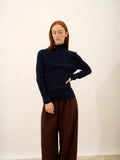 LANAIS pullover rollkragen marineblau