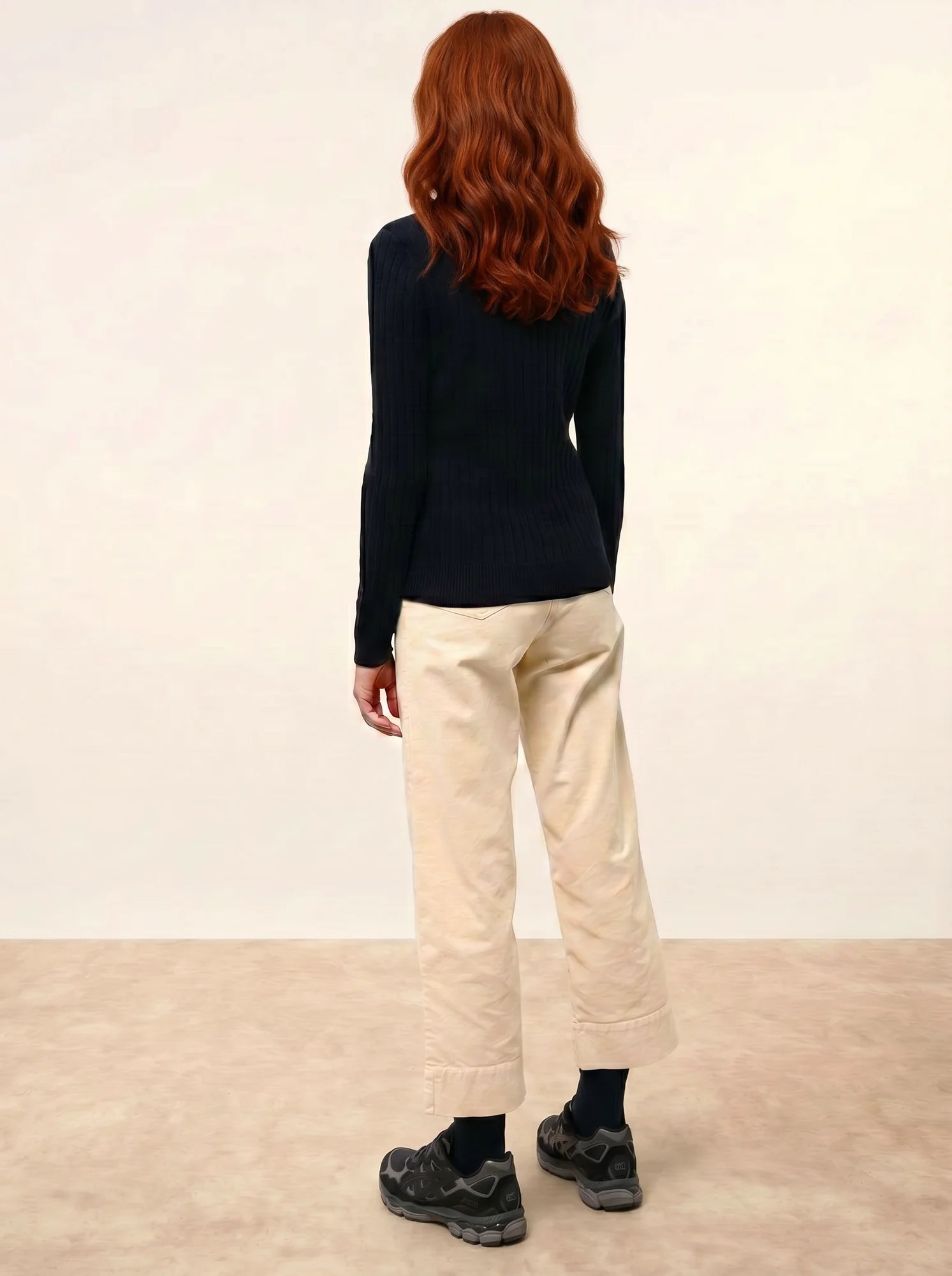 AVANA pullover rundhalsausschnitt marineblau