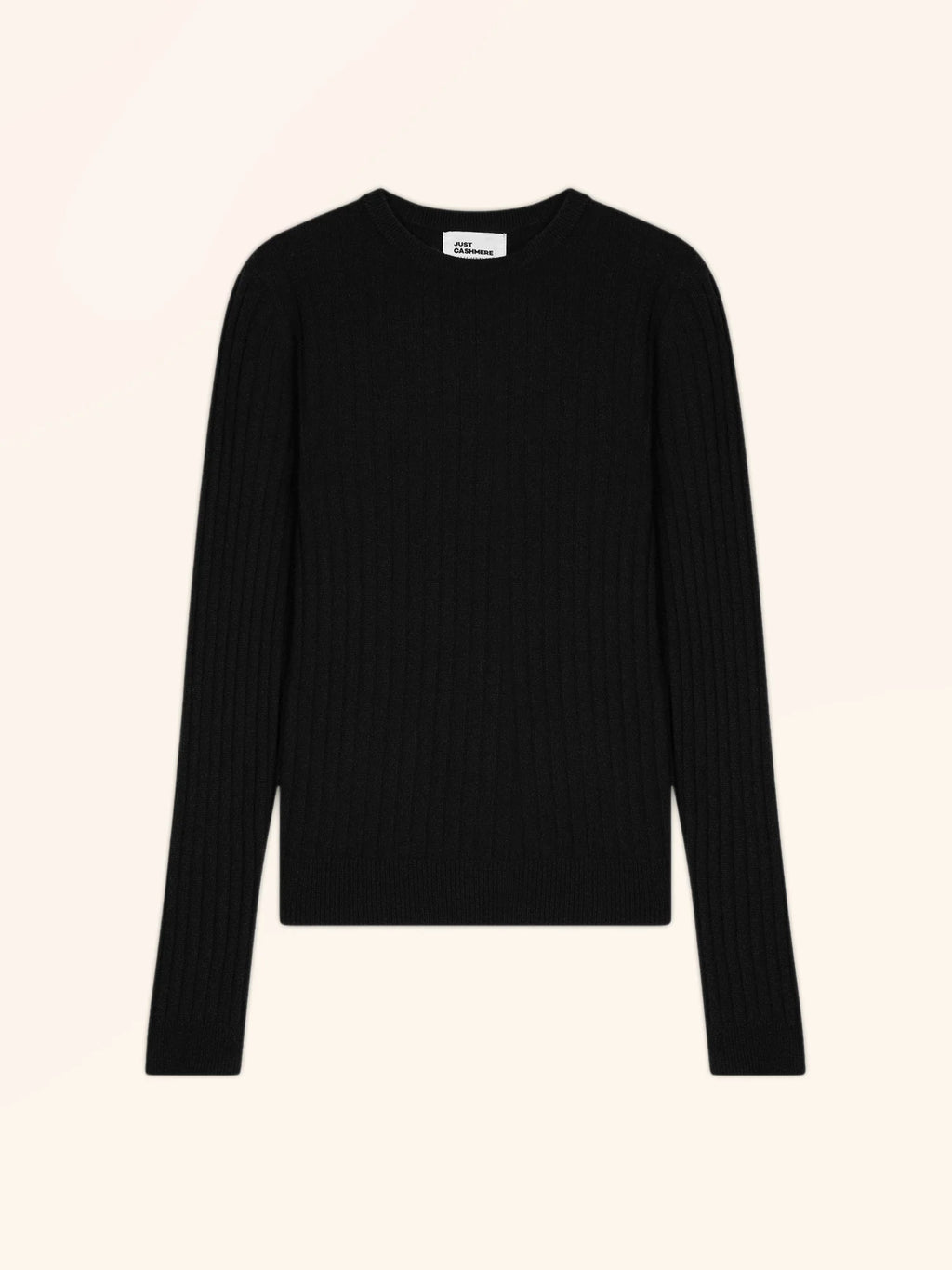 AVANA pullover rundhalsausschnitt schwarz