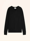 NATHAN Pull Col V 4 Fils Noir