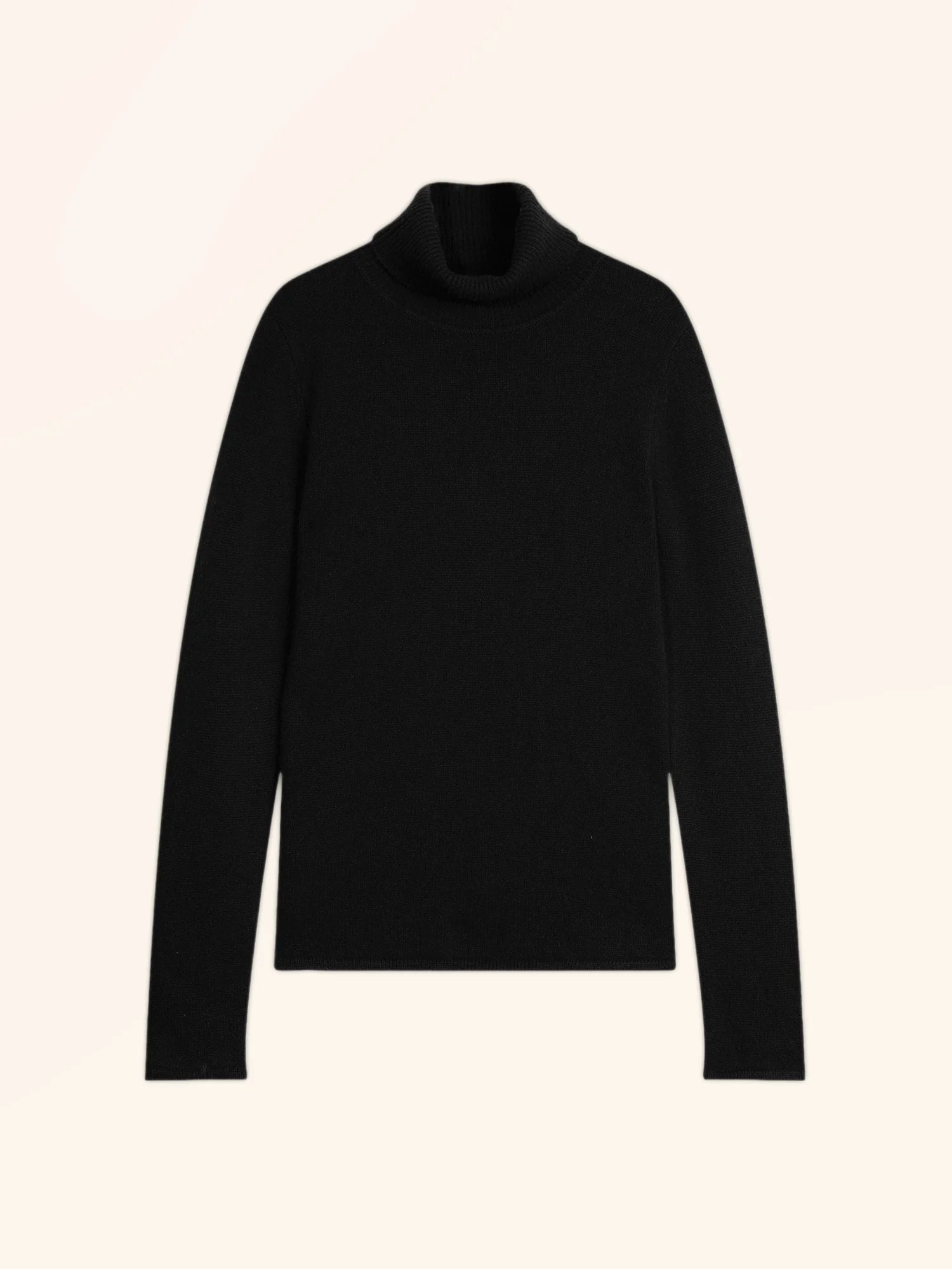 MATT pullover rollkragen 4-fädig schwarz