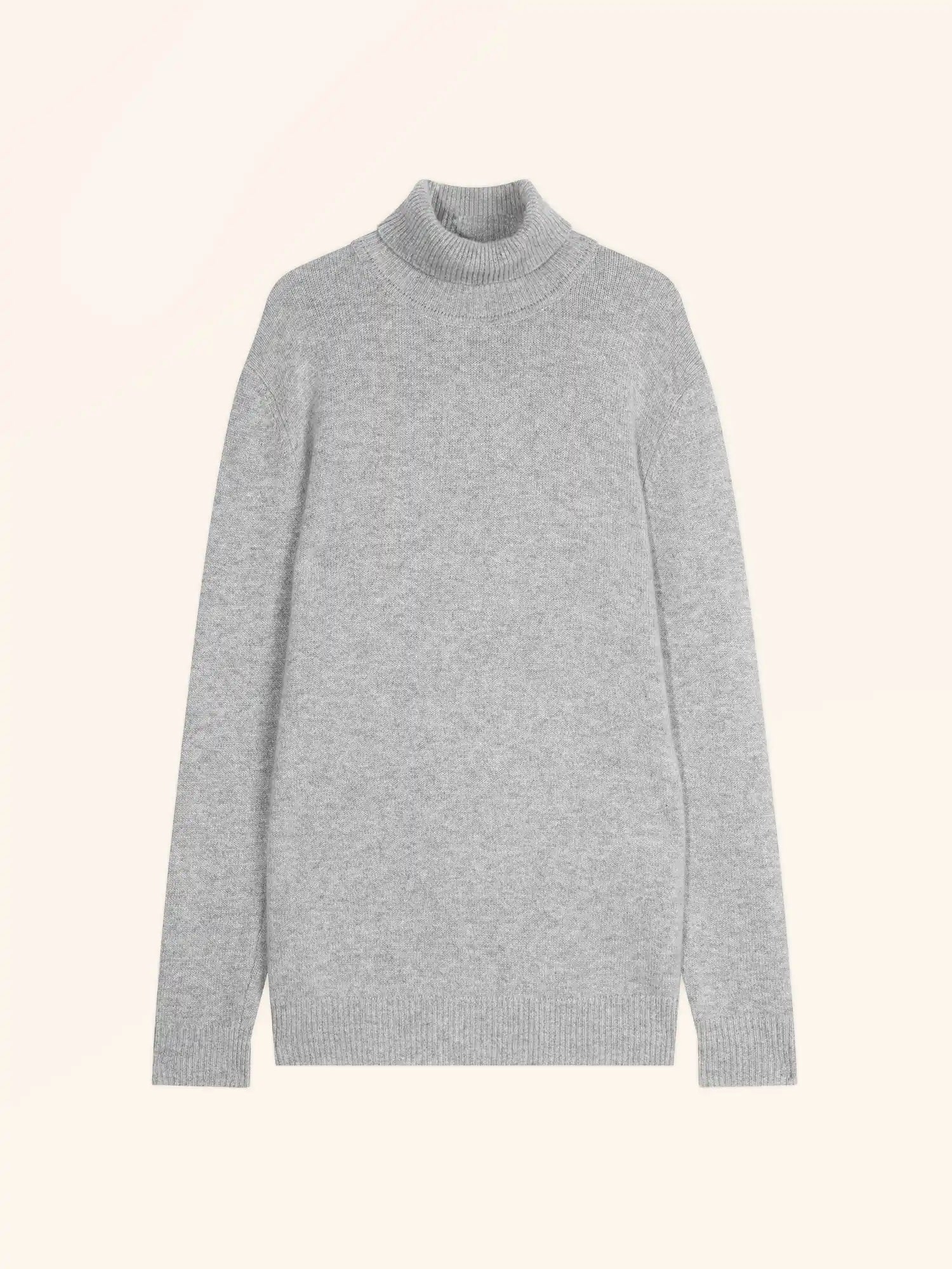 SACHA pullover rollkragen 4-fädig wolke meliert