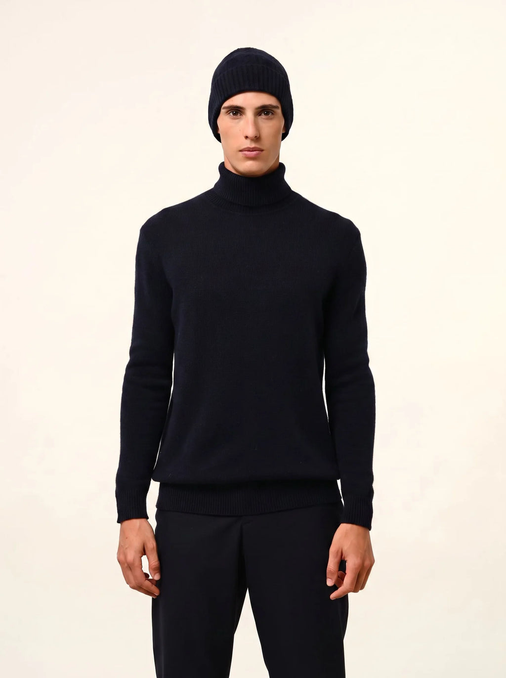 SACHA pullover rollkragen 4-fädig marineblau