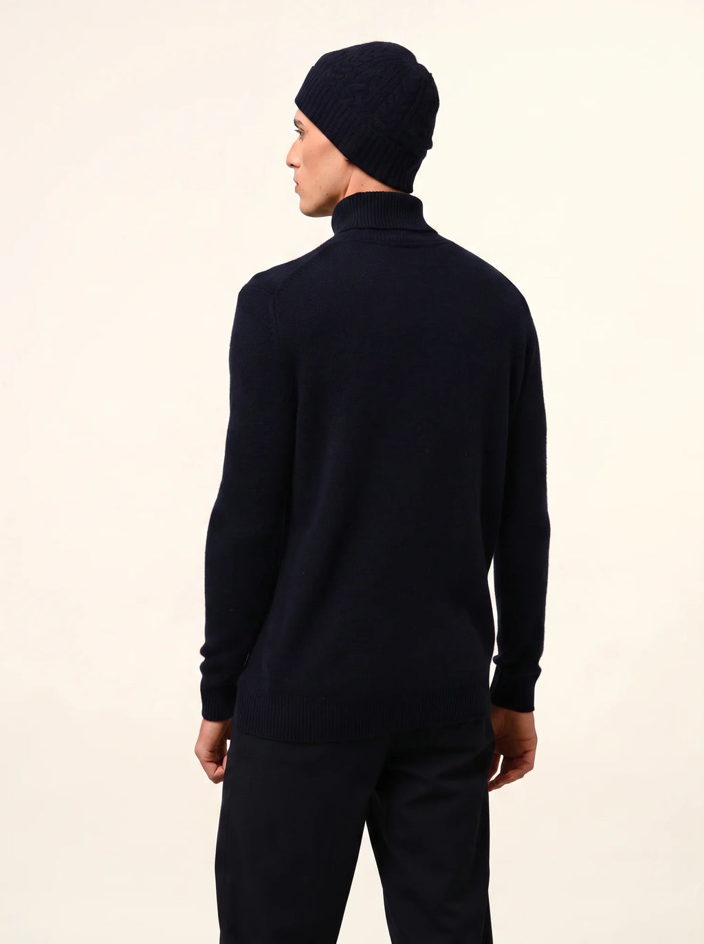 SACHA pullover rollkragen 4-fädig marineblau