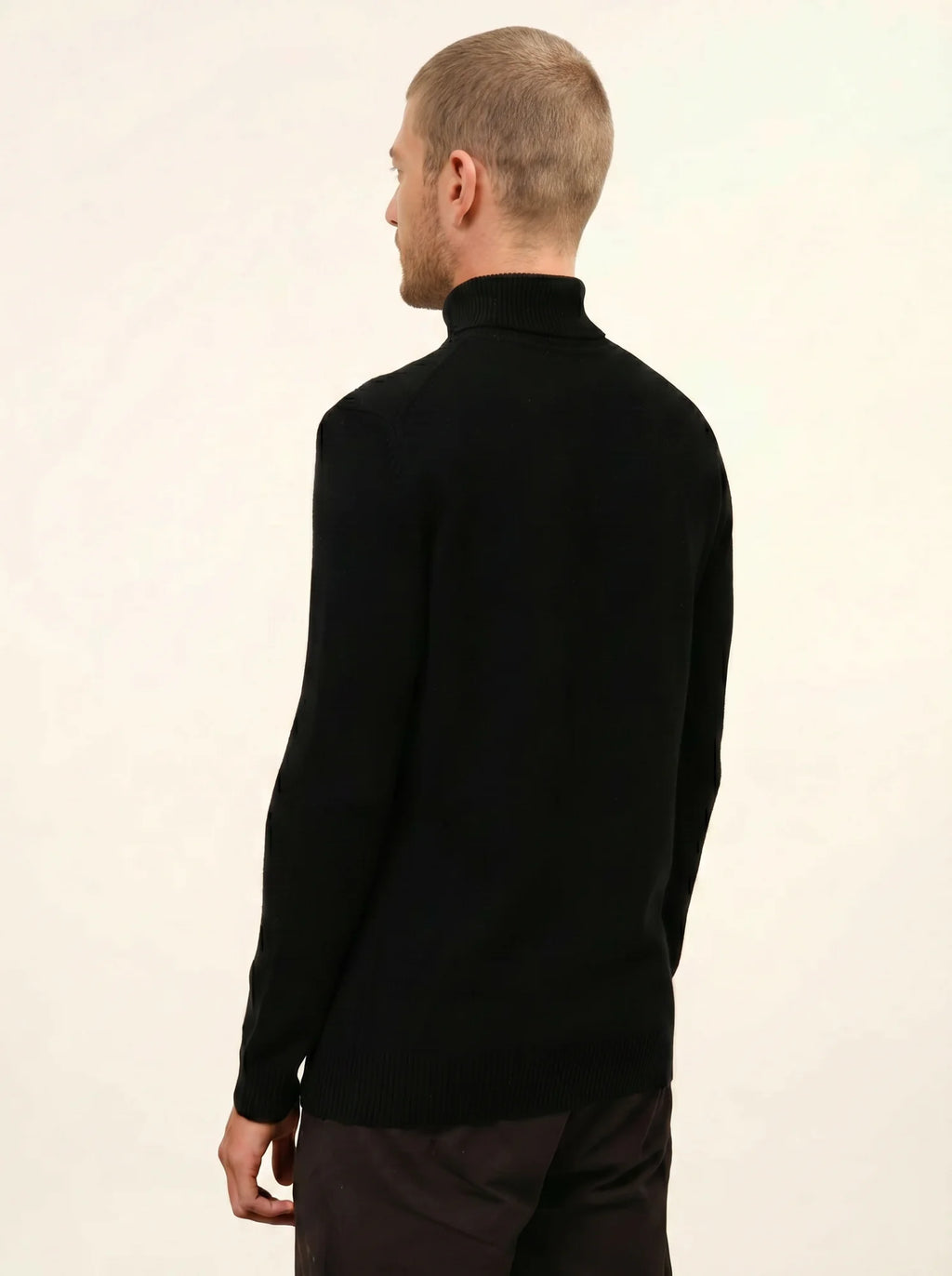 SACHA pullover rollkragen 4-fädig schwarz