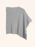 SALLY Poncho 4 Fils Nuage Chiné