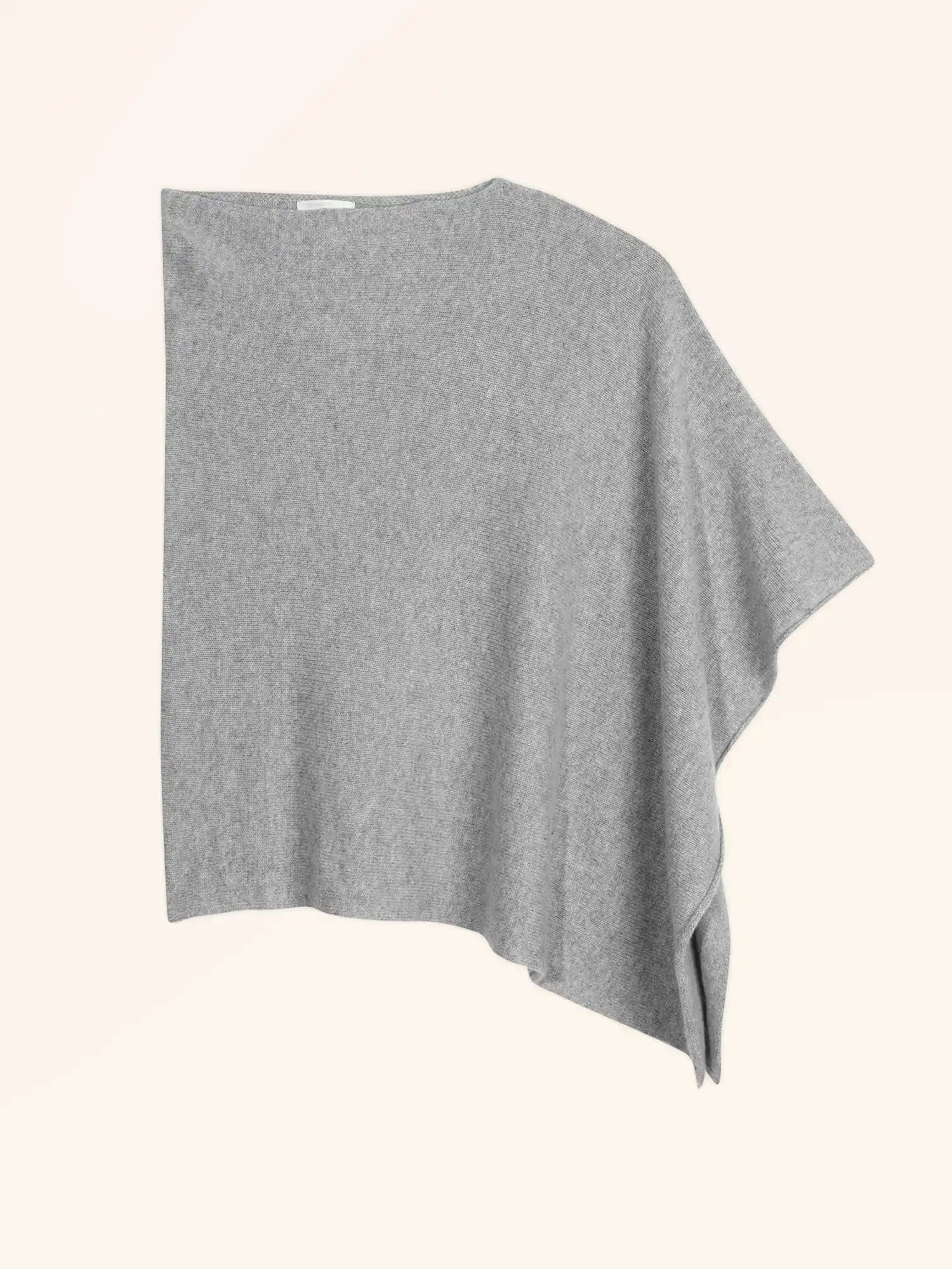 SALLY poncho 4-fädig wolke meliert