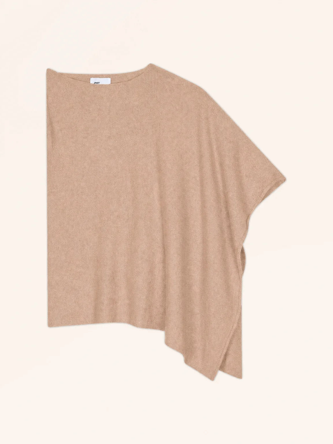SALLY poncho 4-fädig camel meliert