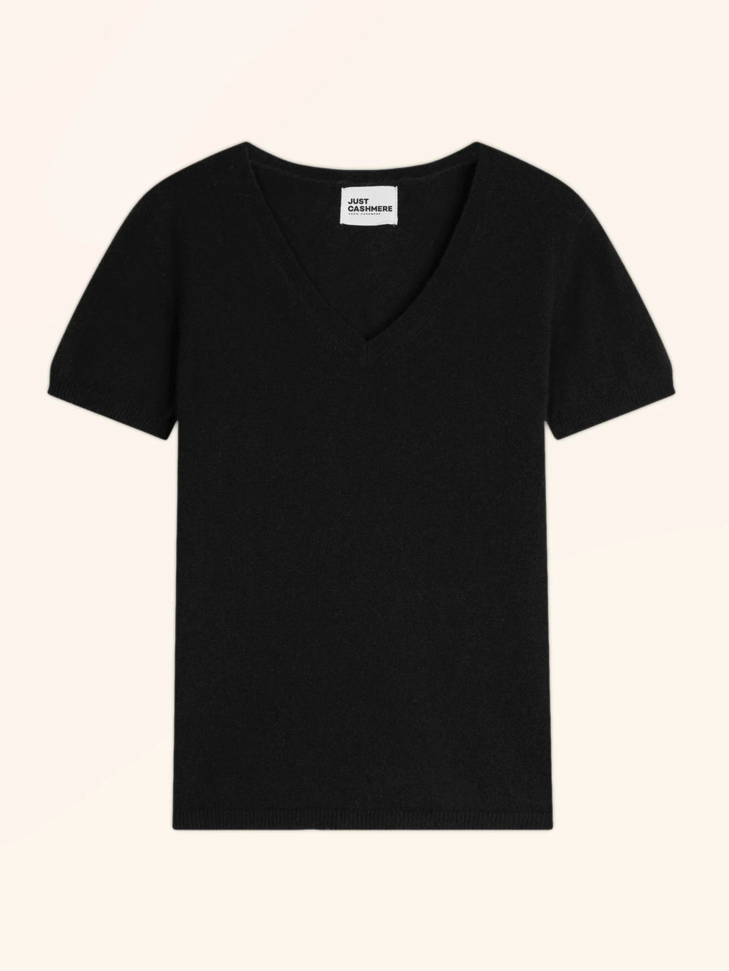 GLAMIS t-shirt v-ausschnitt schwarz