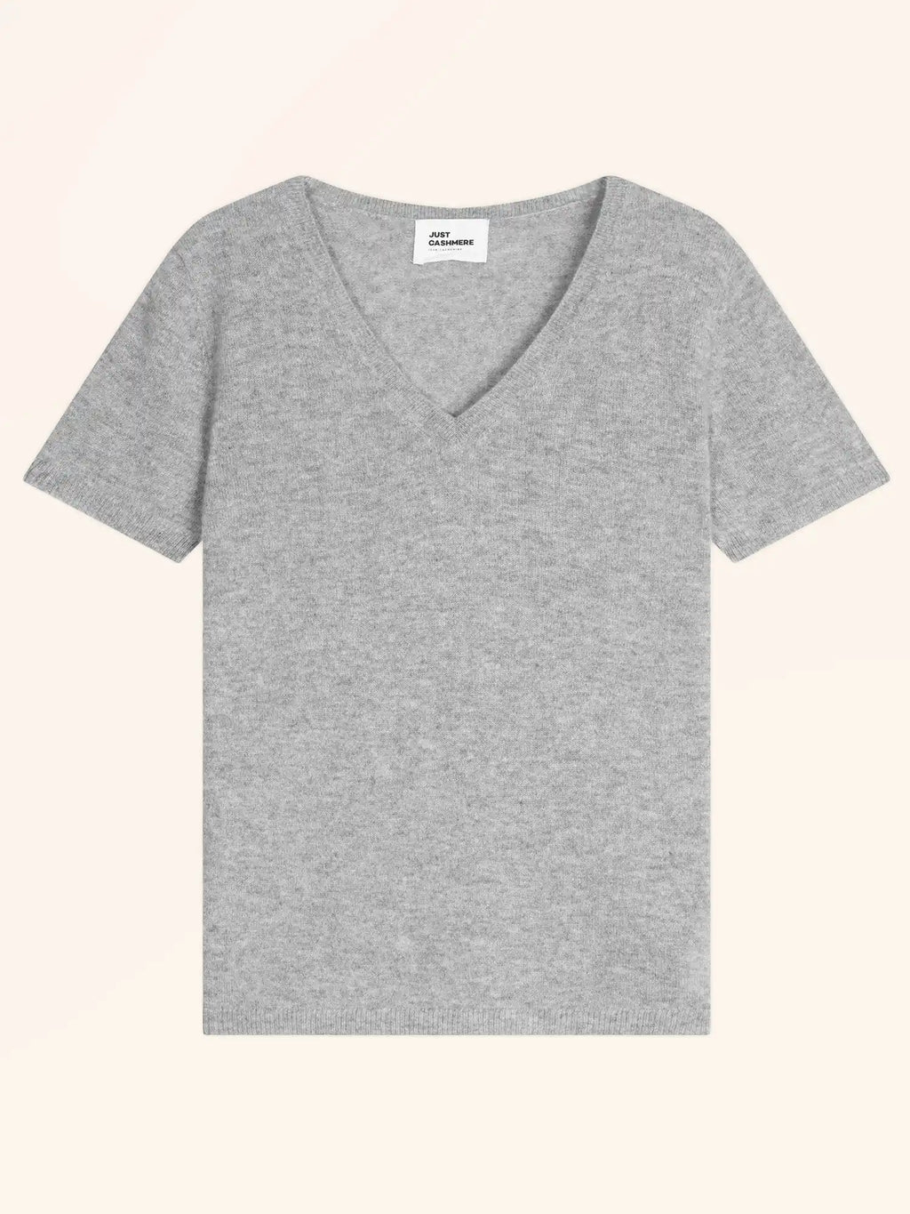 GLAMIS t-shirt v-ausschnitt wolke meliert