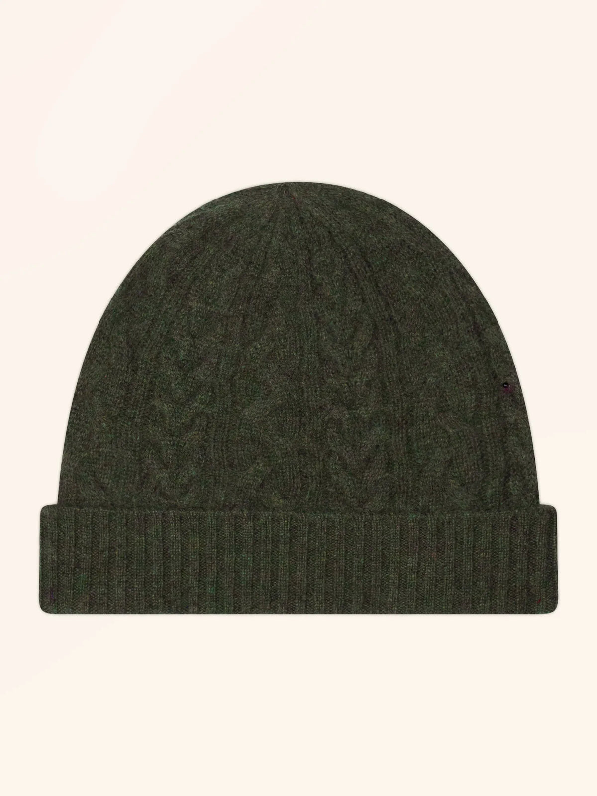 CLEO Beanie 4 Ply Heather Khaki