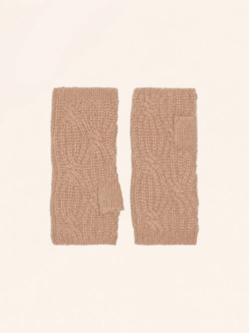 BALE mitaines 6 fils camel chiné