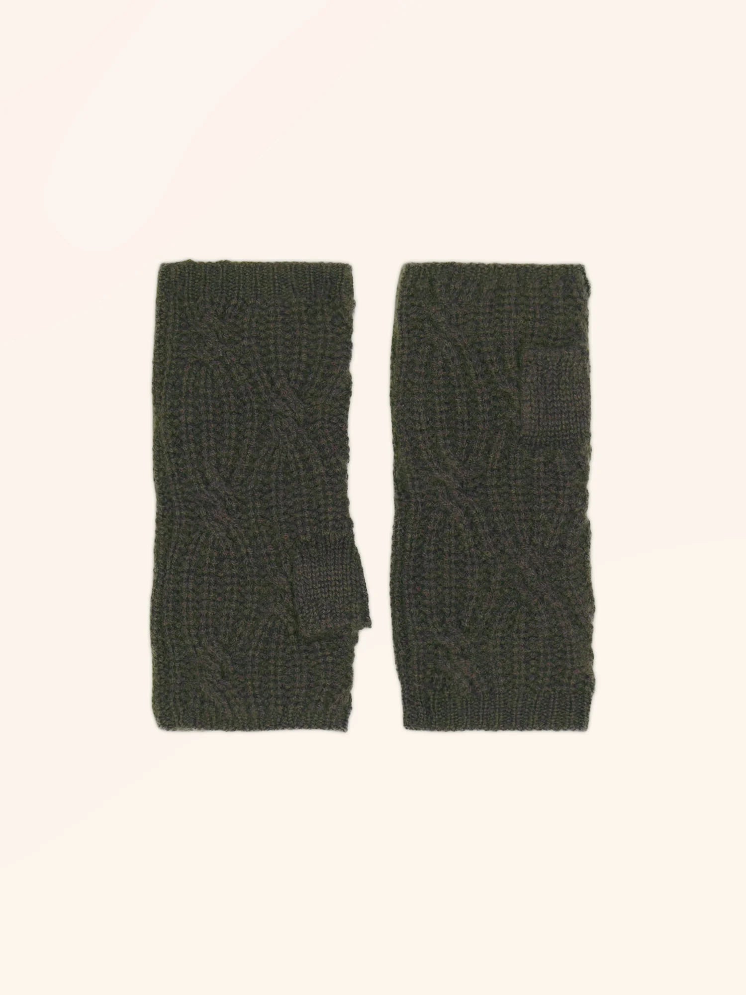 BALE fingerlose handschuhe 6-fädig khaki