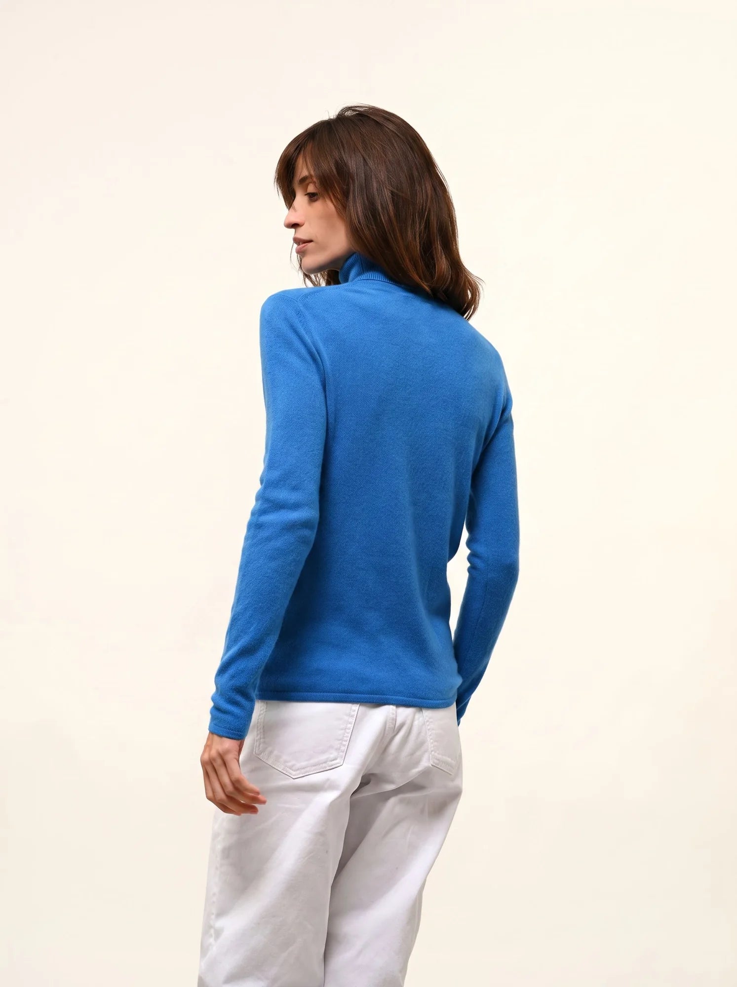 AVA pullover rollkragen azur