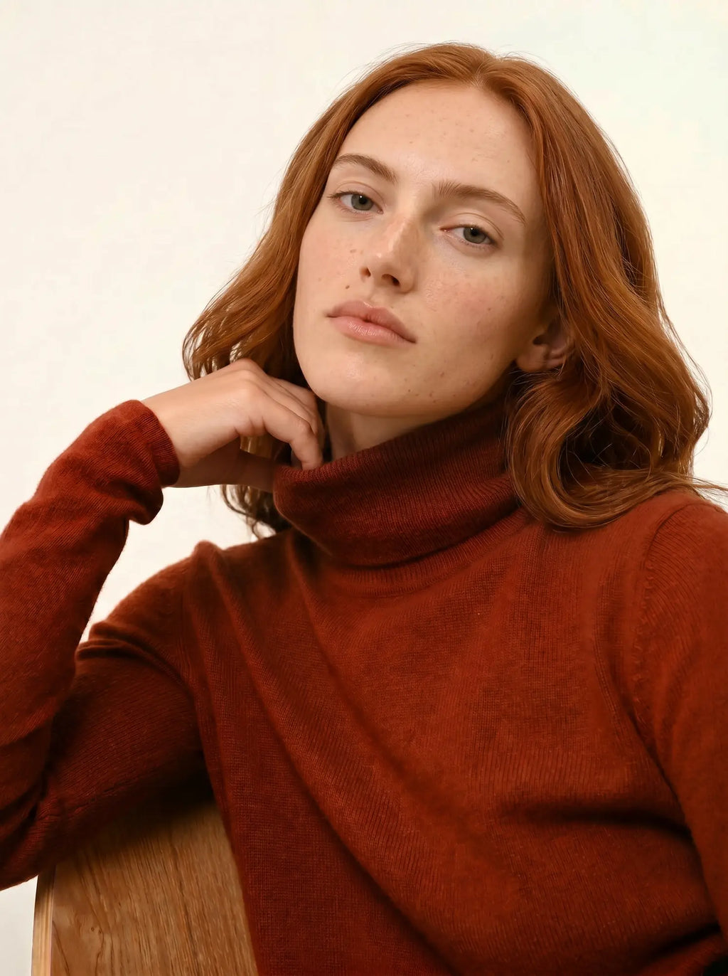 AVA pullover rollkragen écureuil