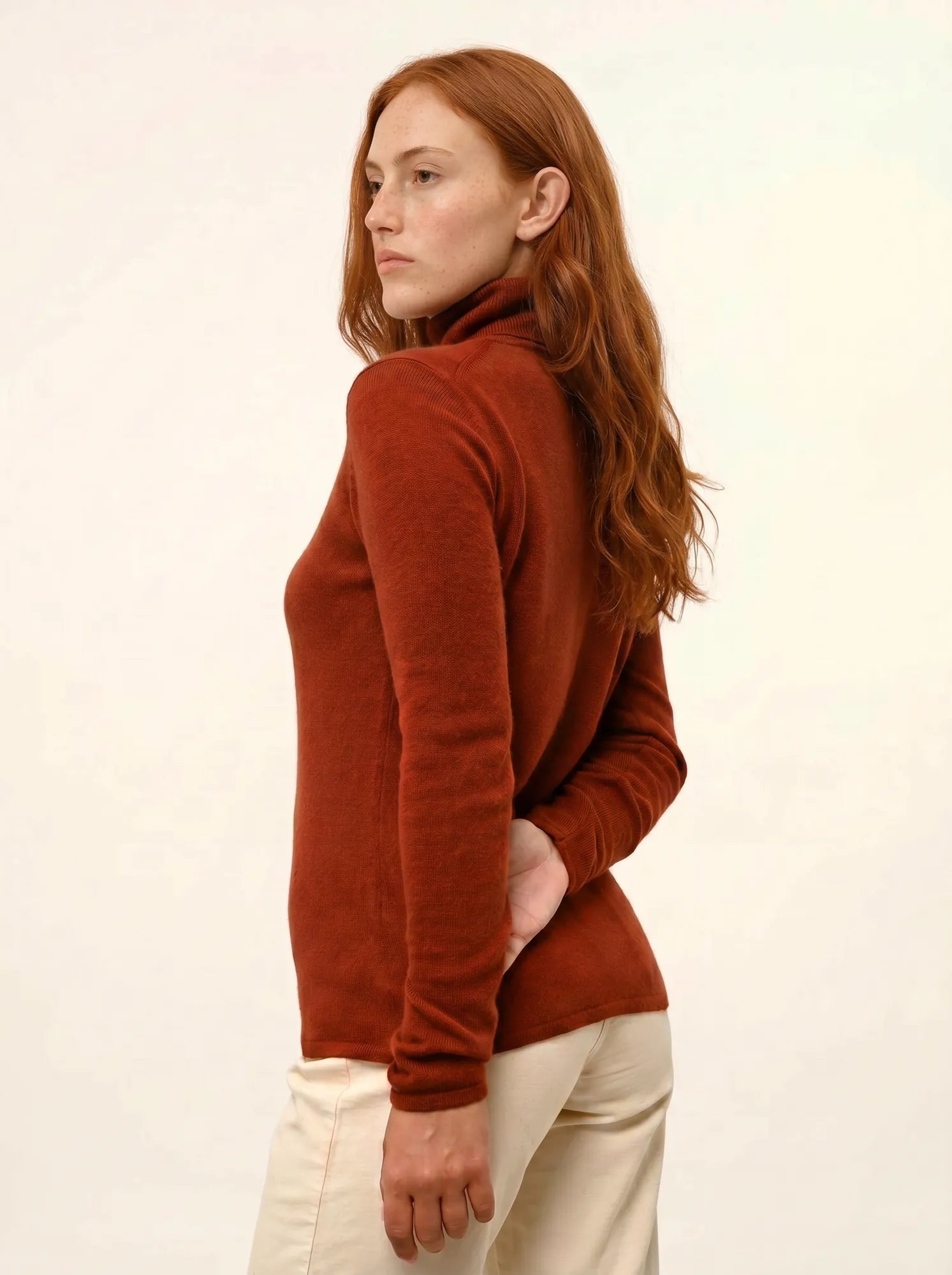 AVA pullover rollkragen écureuil