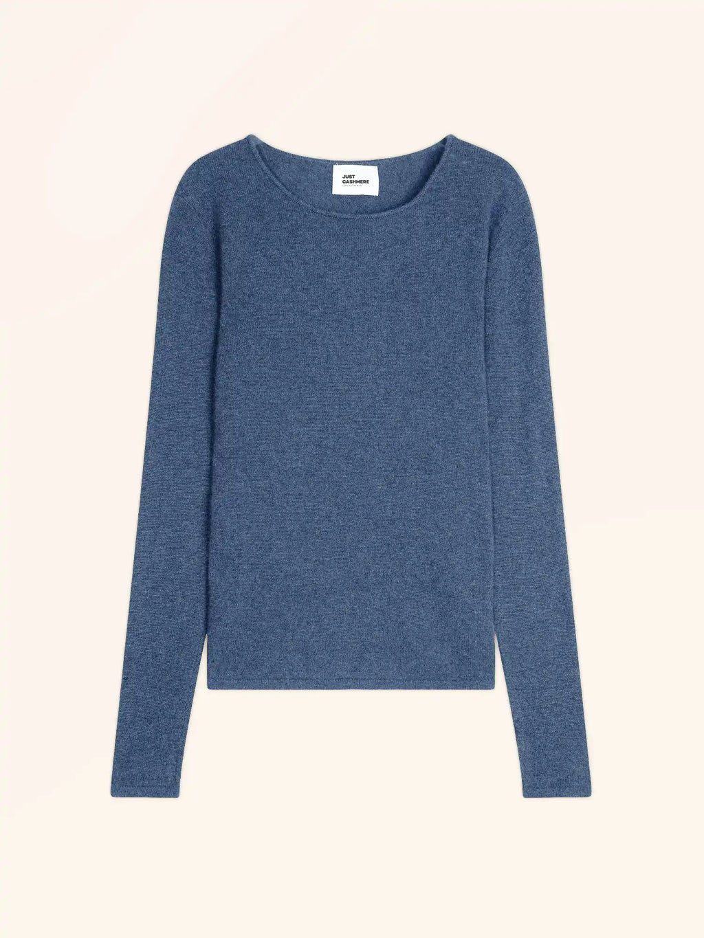 VIVIAN pullover rundhalsausschnitt blau denim