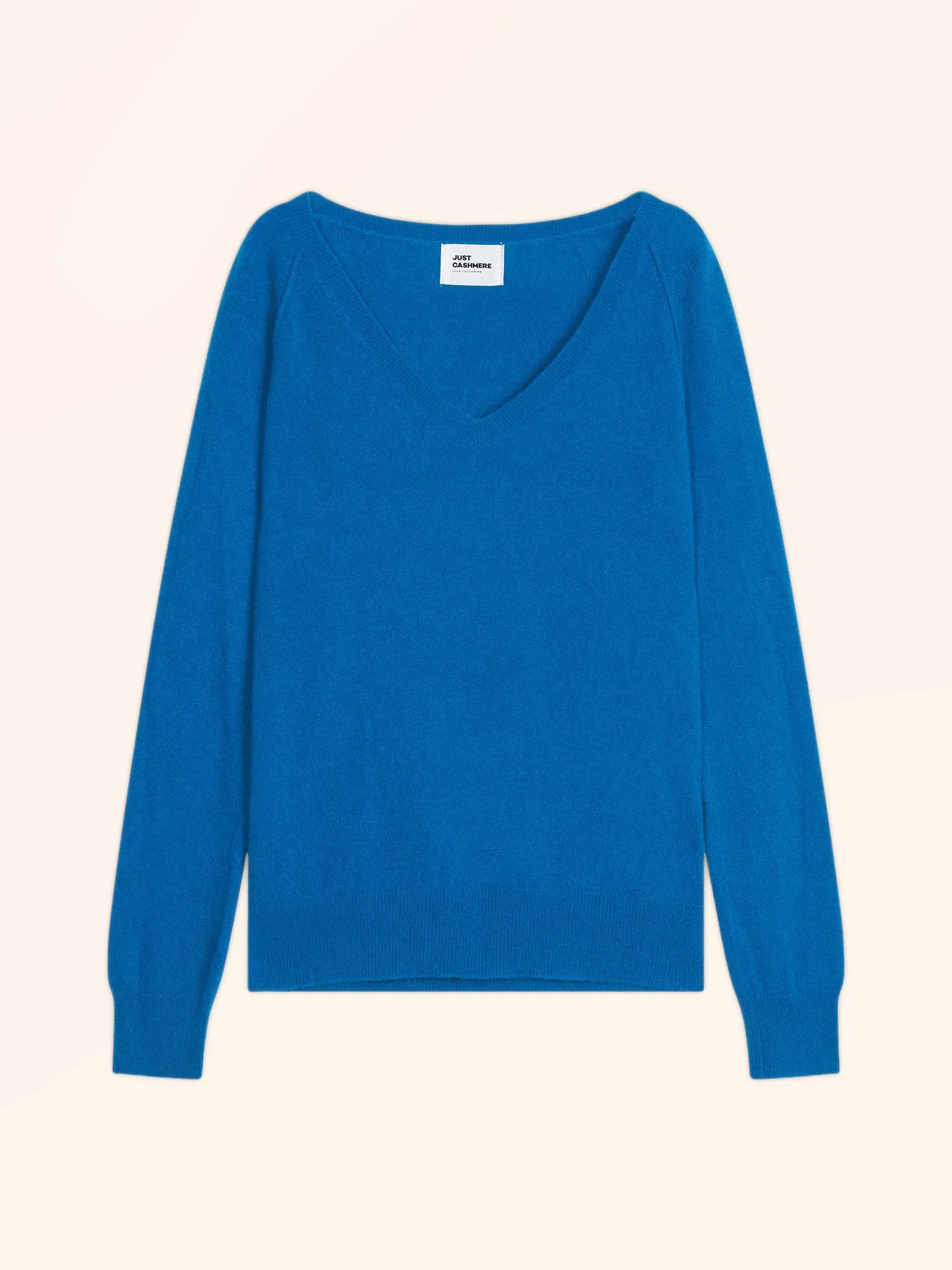 PHOEBE pull col V azur