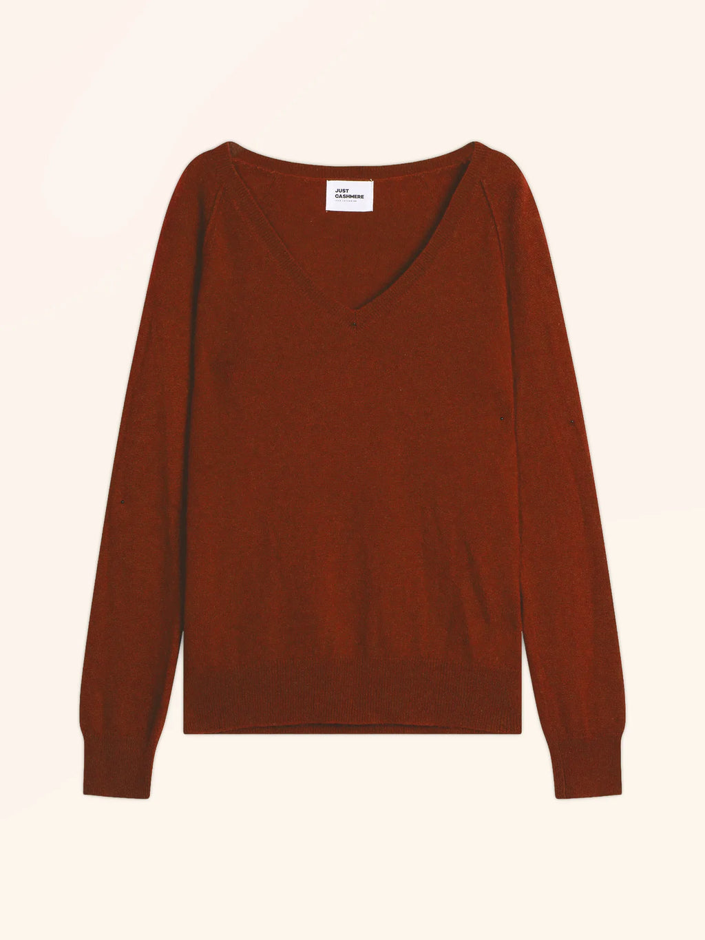 PHOEBE pullover v-ausschnitt écureuil