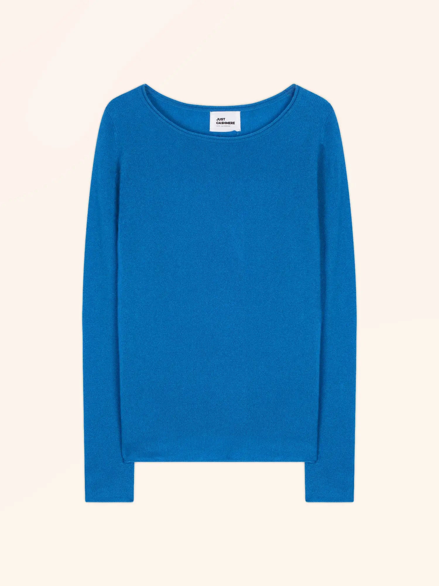 GRACE pullover u-boot-ausschnitt azur