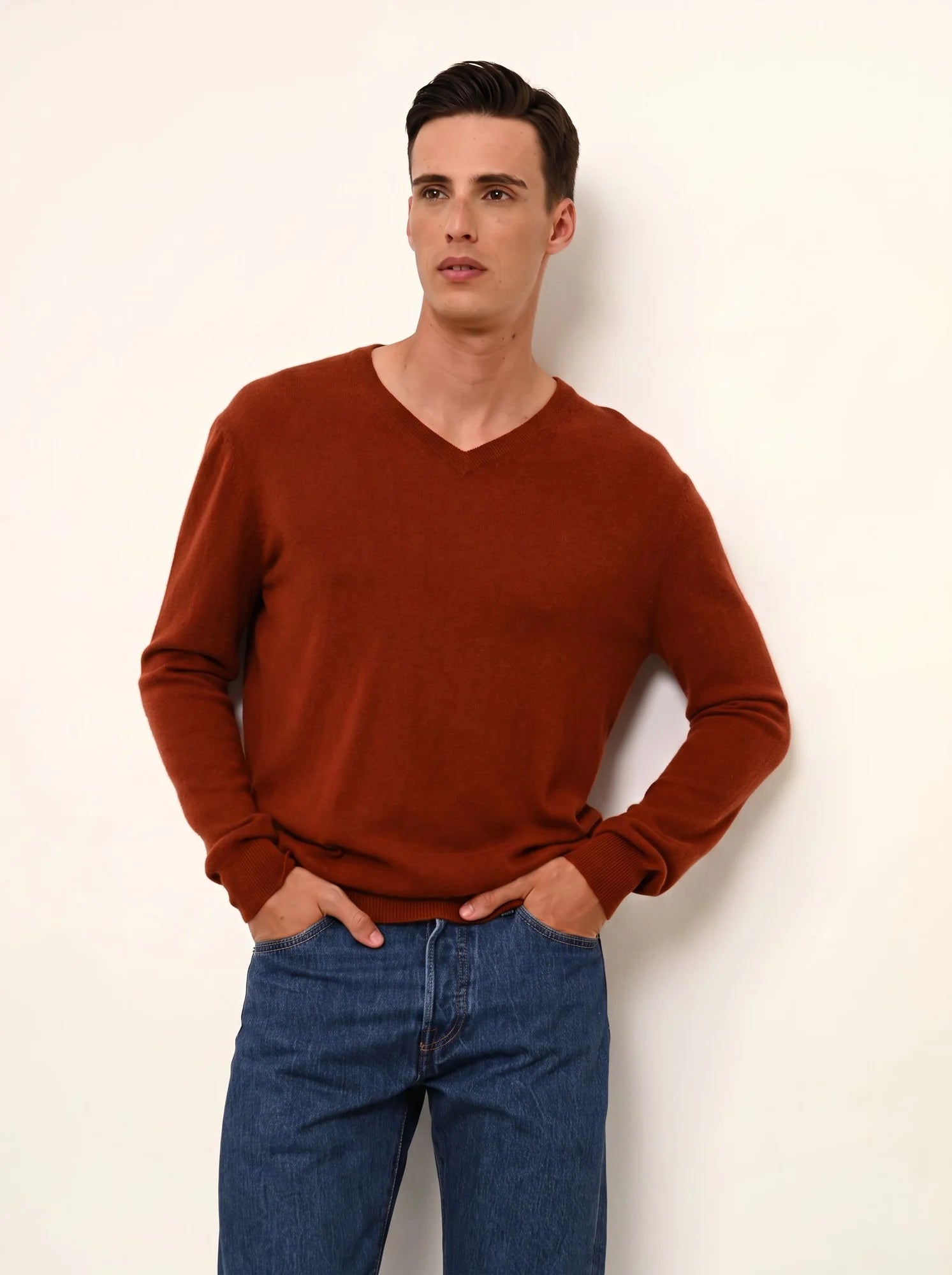 WALT pullover v-ausschnitt écureuil