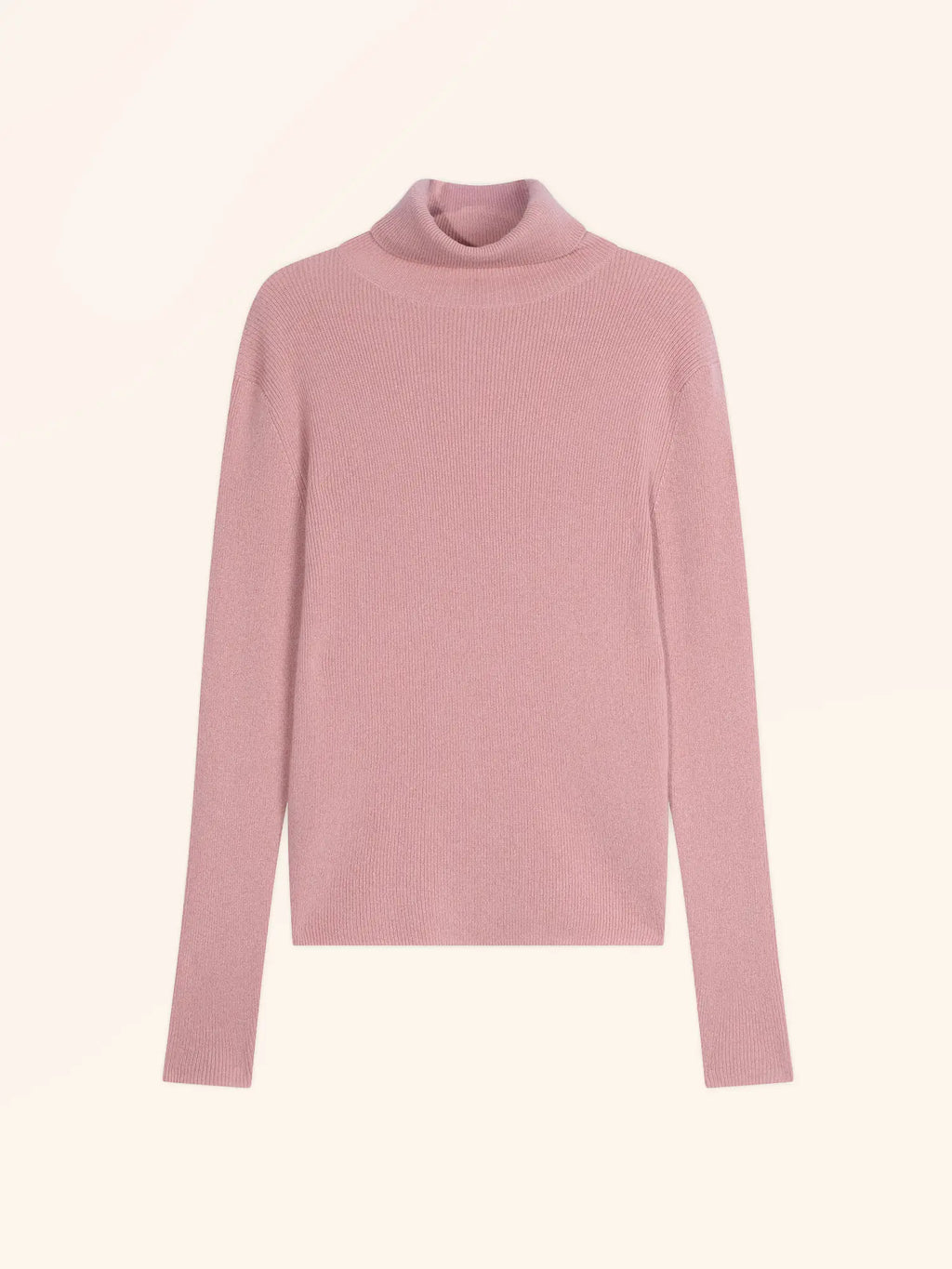 LANAIS pullover rollkragen bois de rosa