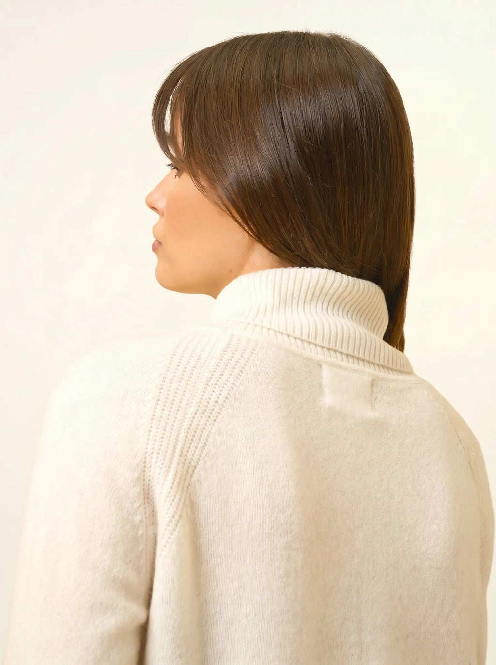 LILLY pullover rollkragen elfenbein