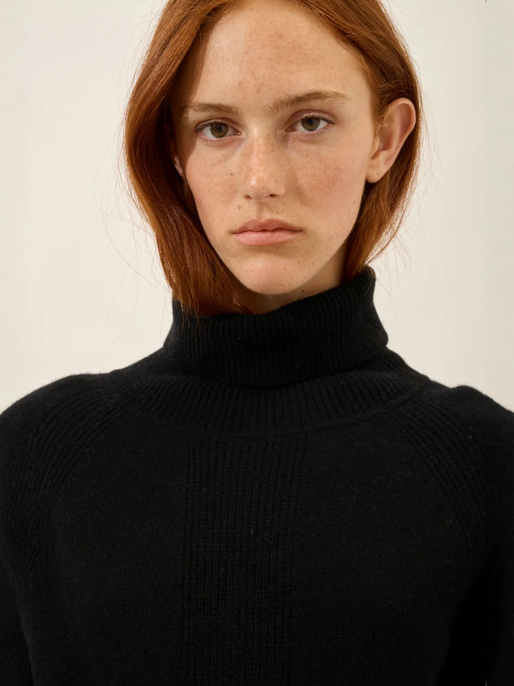 LILLY pullover rollkragen schwarz