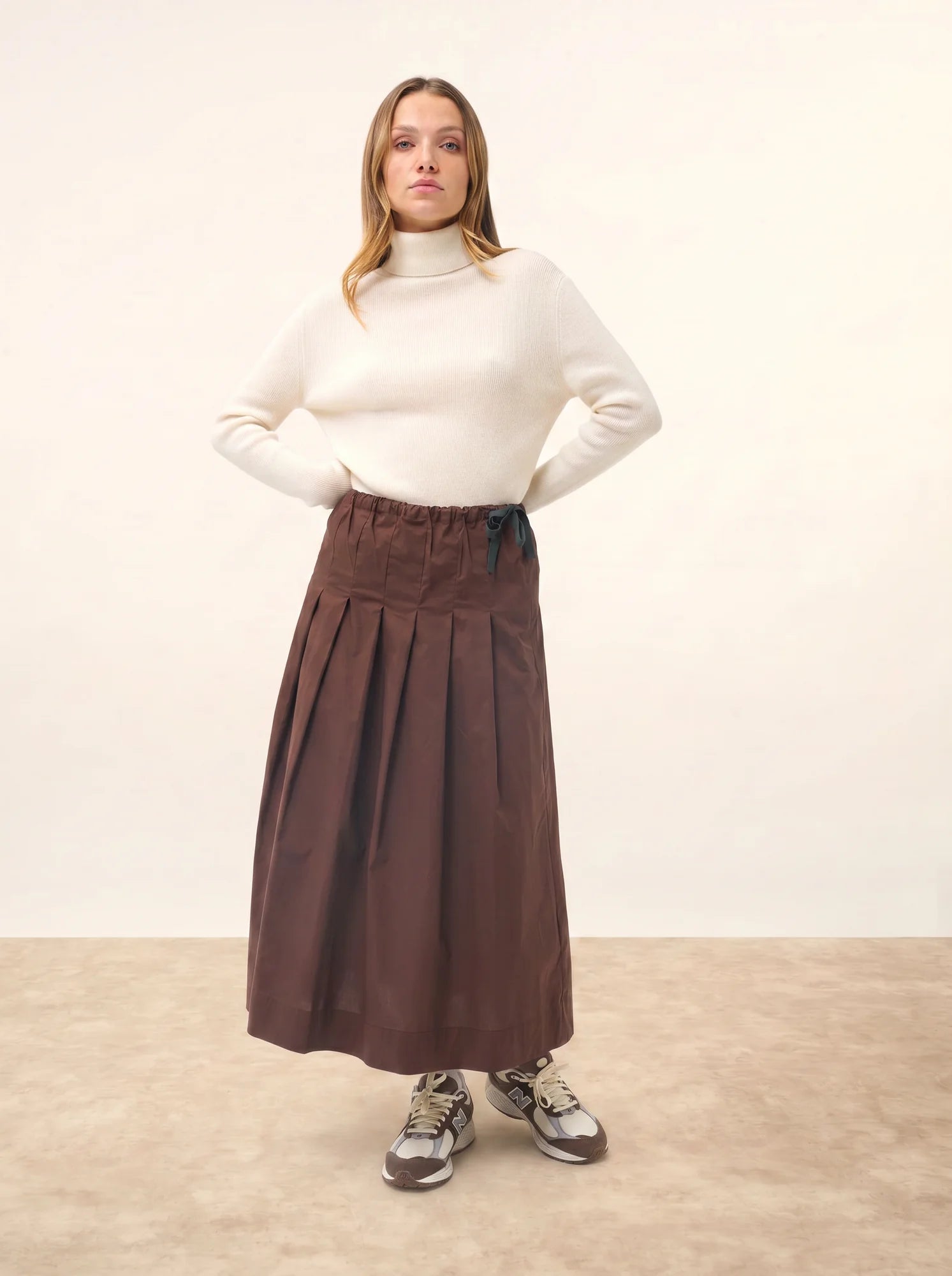 LANAIS pull col roulé neige