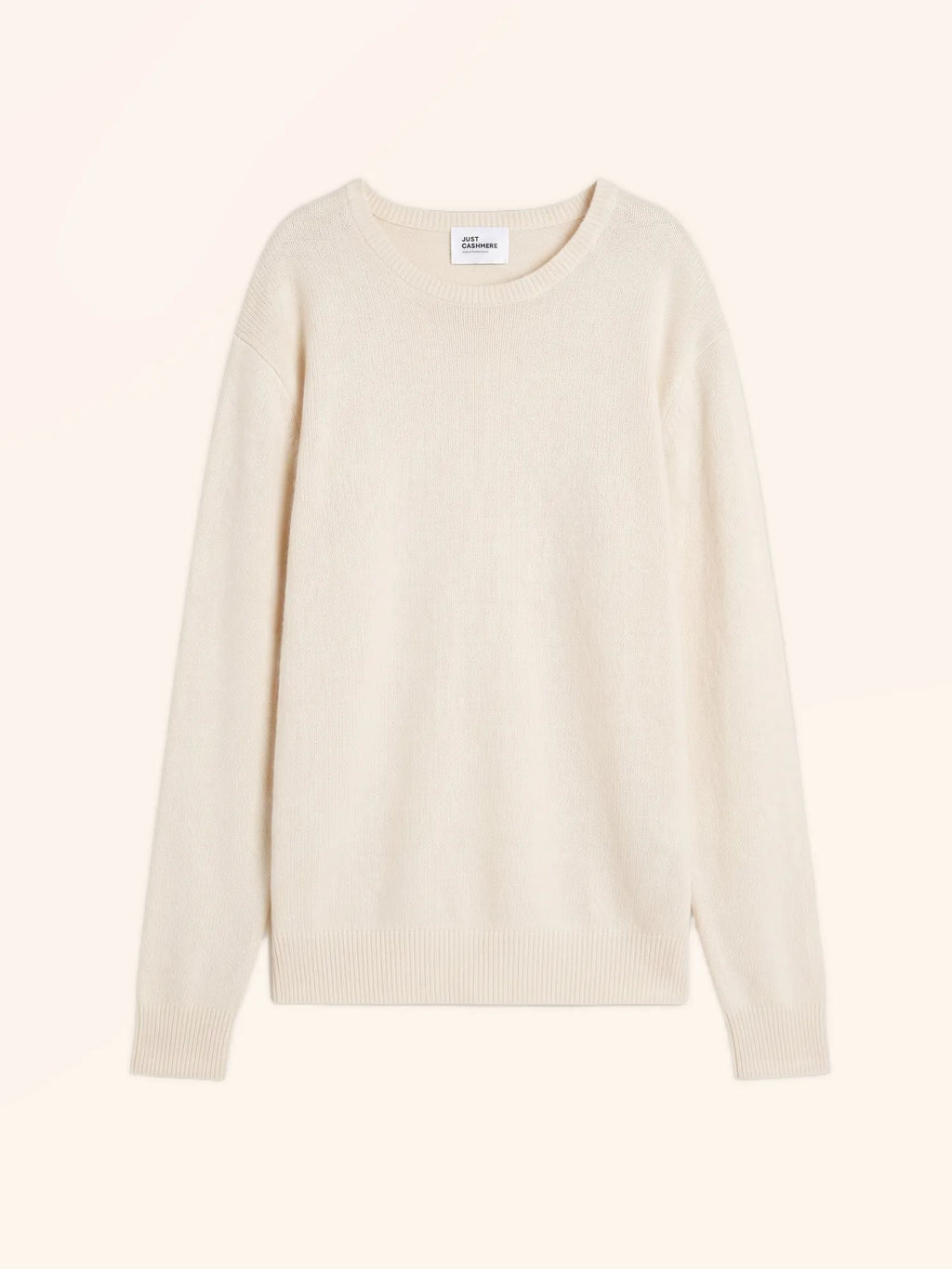 GABIN pull col rond 4 fils neige