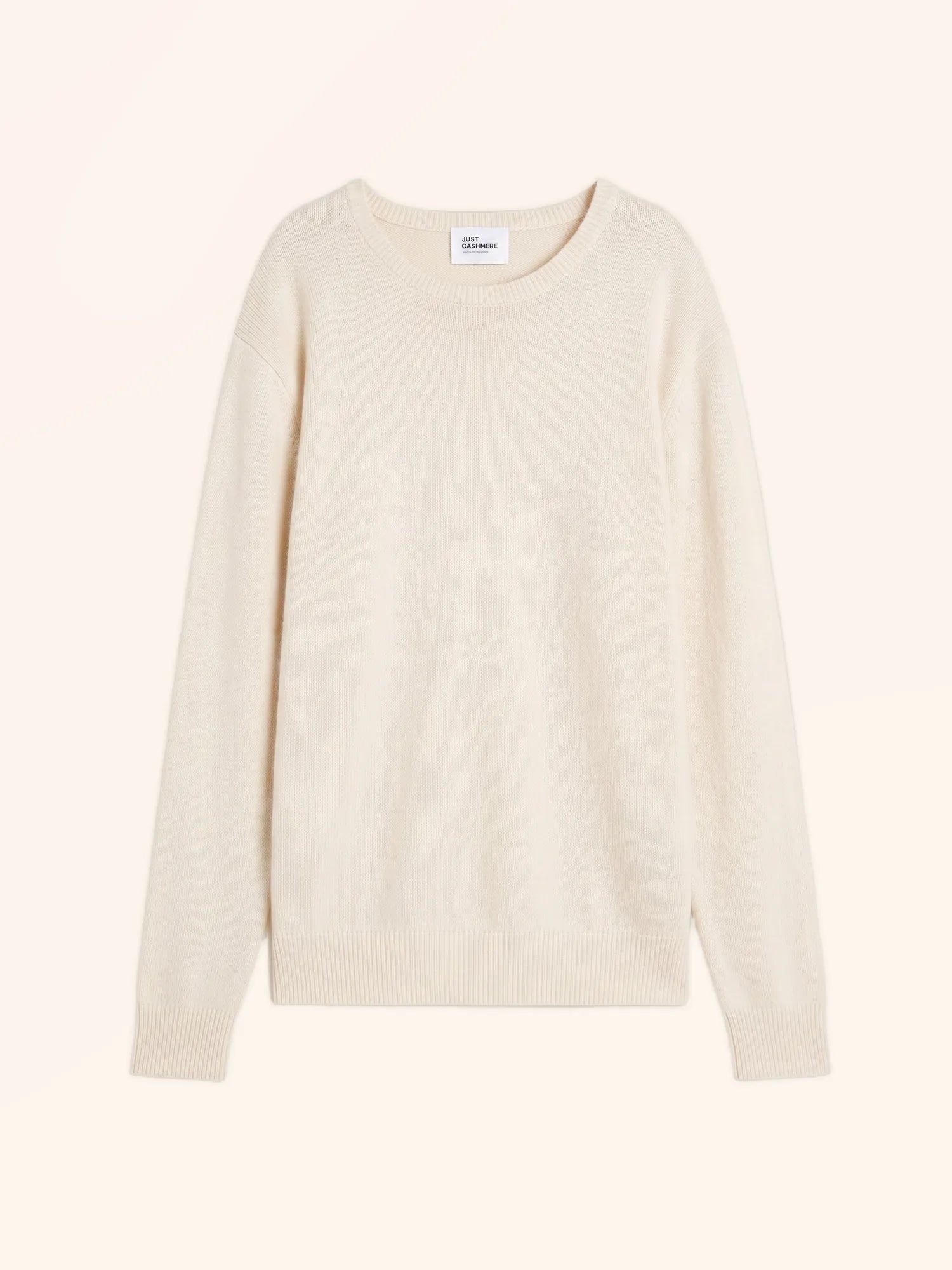 GABIN pull col rond 4 fils neige