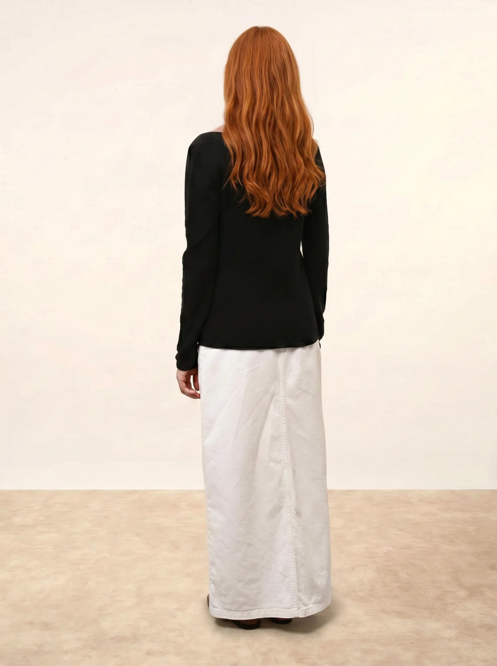 ABBY pullover v-ausschnitt 4-fädig schwarz